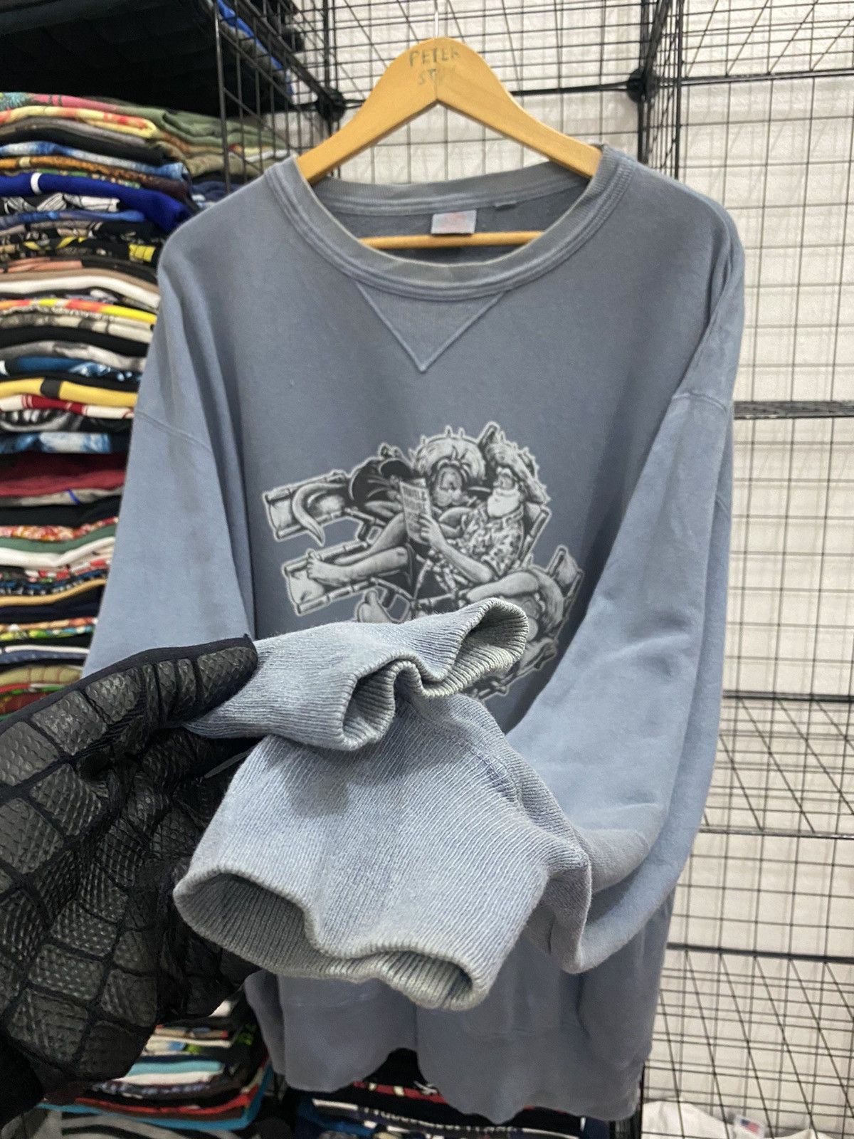 Anime × Vintage Vintage Captain Santa Relaxation From Santa Island Sweater Size US L / EU 52-54 / 3 - 4 Thumbnail
