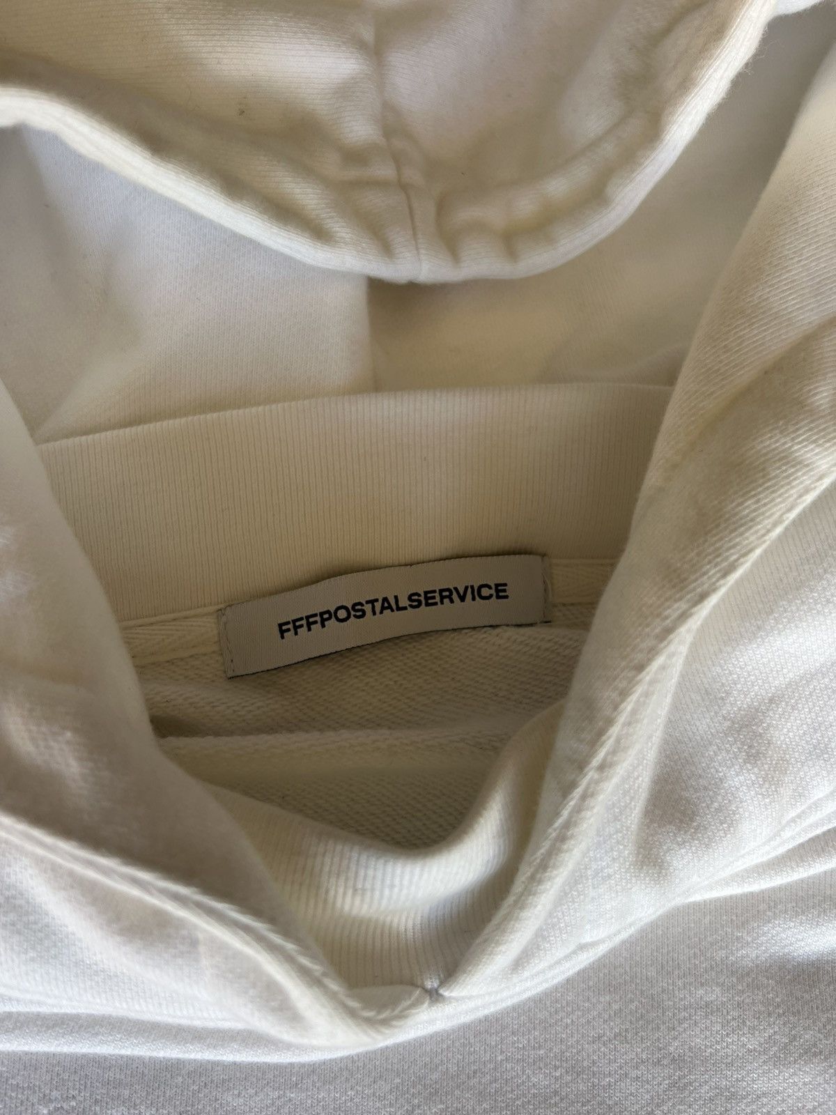 FFFPOSTALSERVICE FFFPOSTALSERVICE Sample Round Hem Blank Hoodie Sweatshirt Size US S / EU 44-46 / 1 - 4 Thumbnail