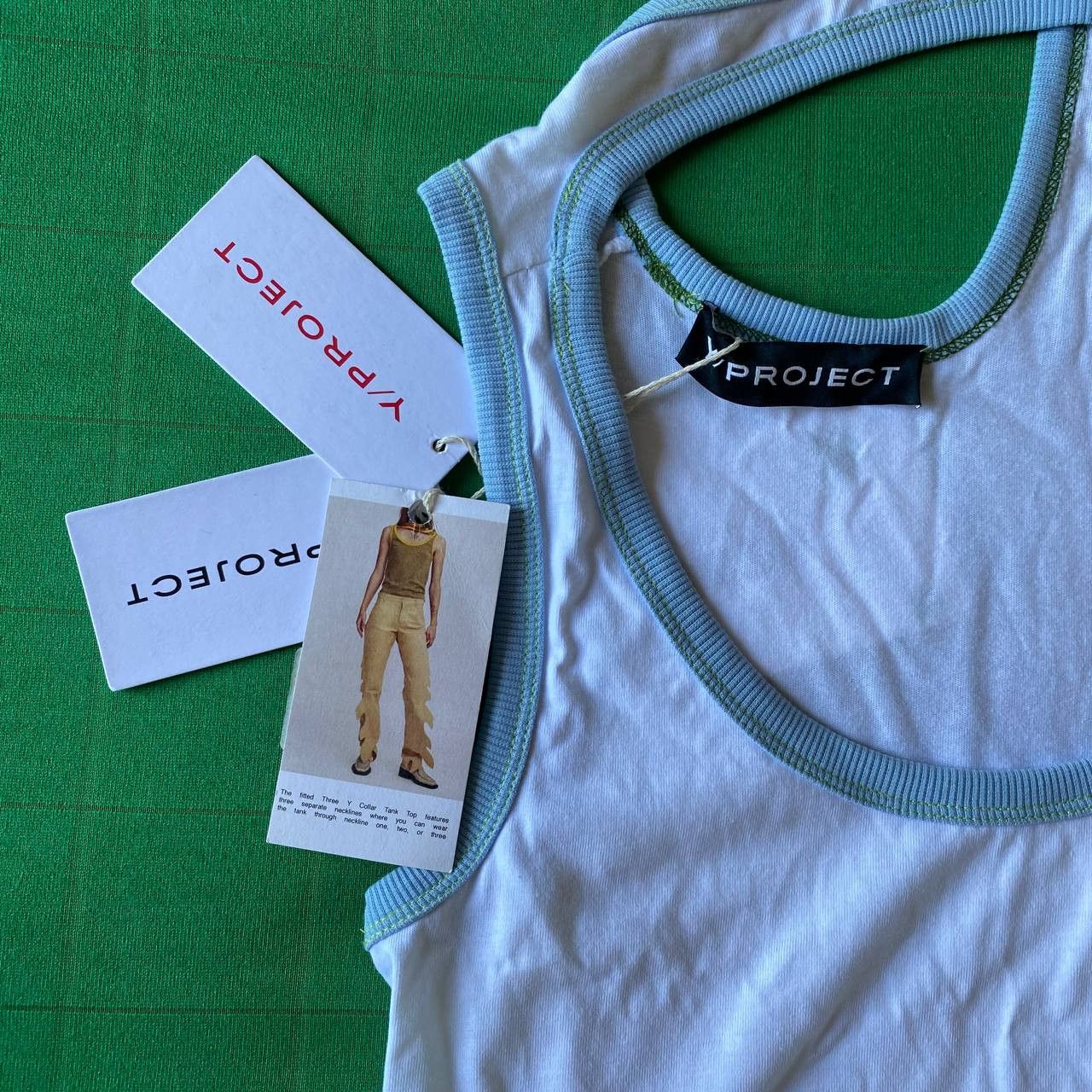 Y/Project Y/Project Three Collar Tank Top Size XS / US 0-2 / IT 36-38 - 4 Thumbnail