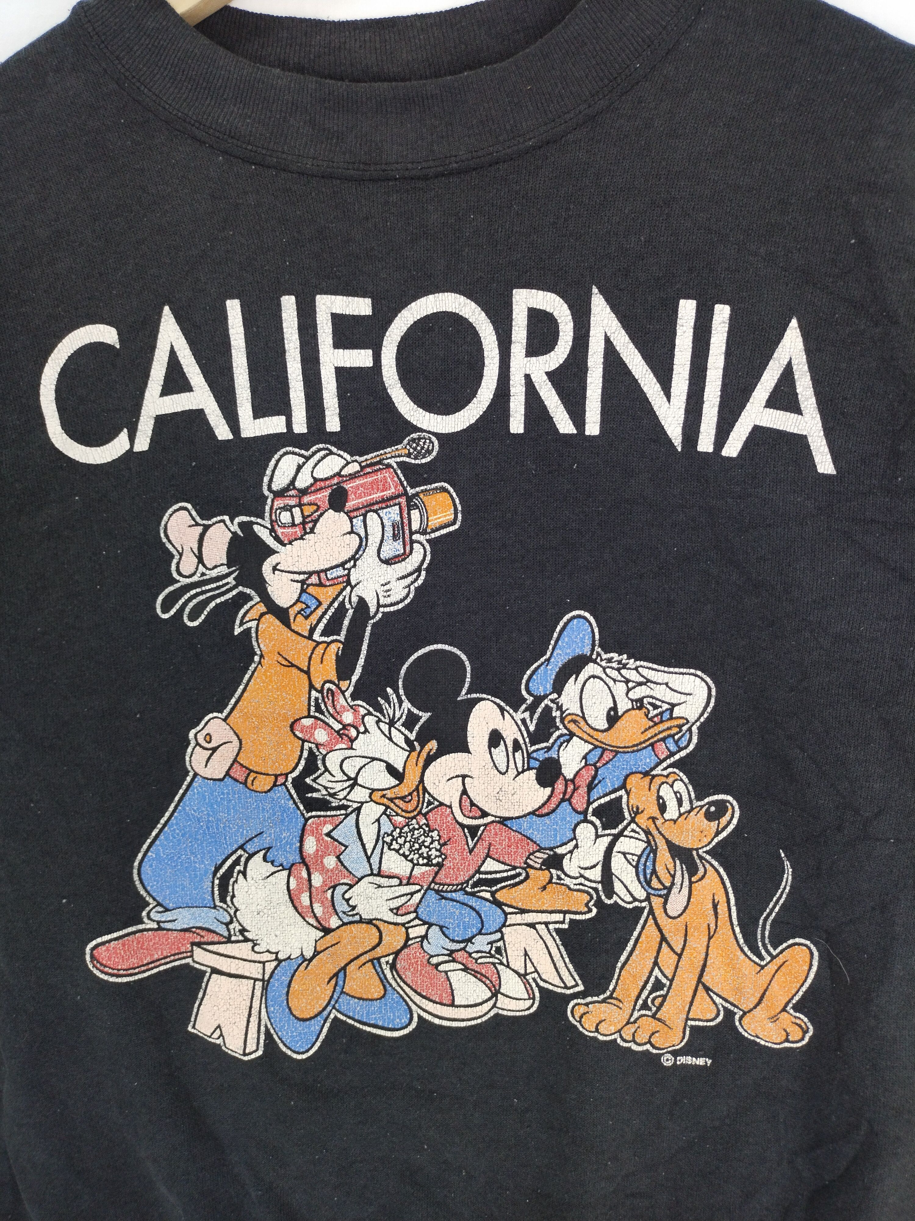 Cartoon Network VTG 80s DISNEY & FRIEND CALIFORNIA FADED SWEATSHIRT Size US M / EU 48-50 / 2 - 5 Thumbnail