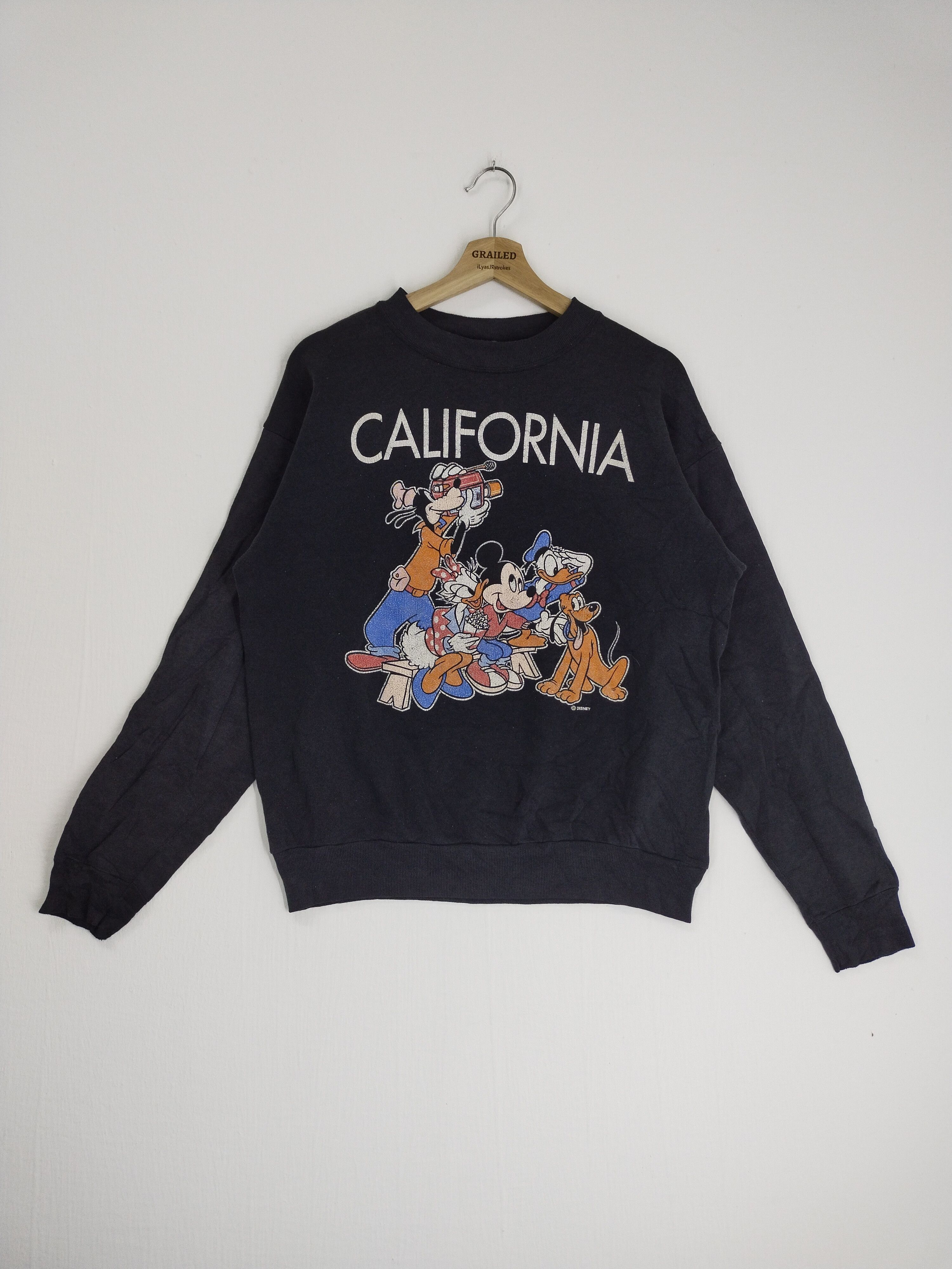 Cartoon Network VTG 80s DISNEY & FRIEND CALIFORNIA FADED SWEATSHIRT Size US M / EU 48-50 / 2 - 1 Thumbnail