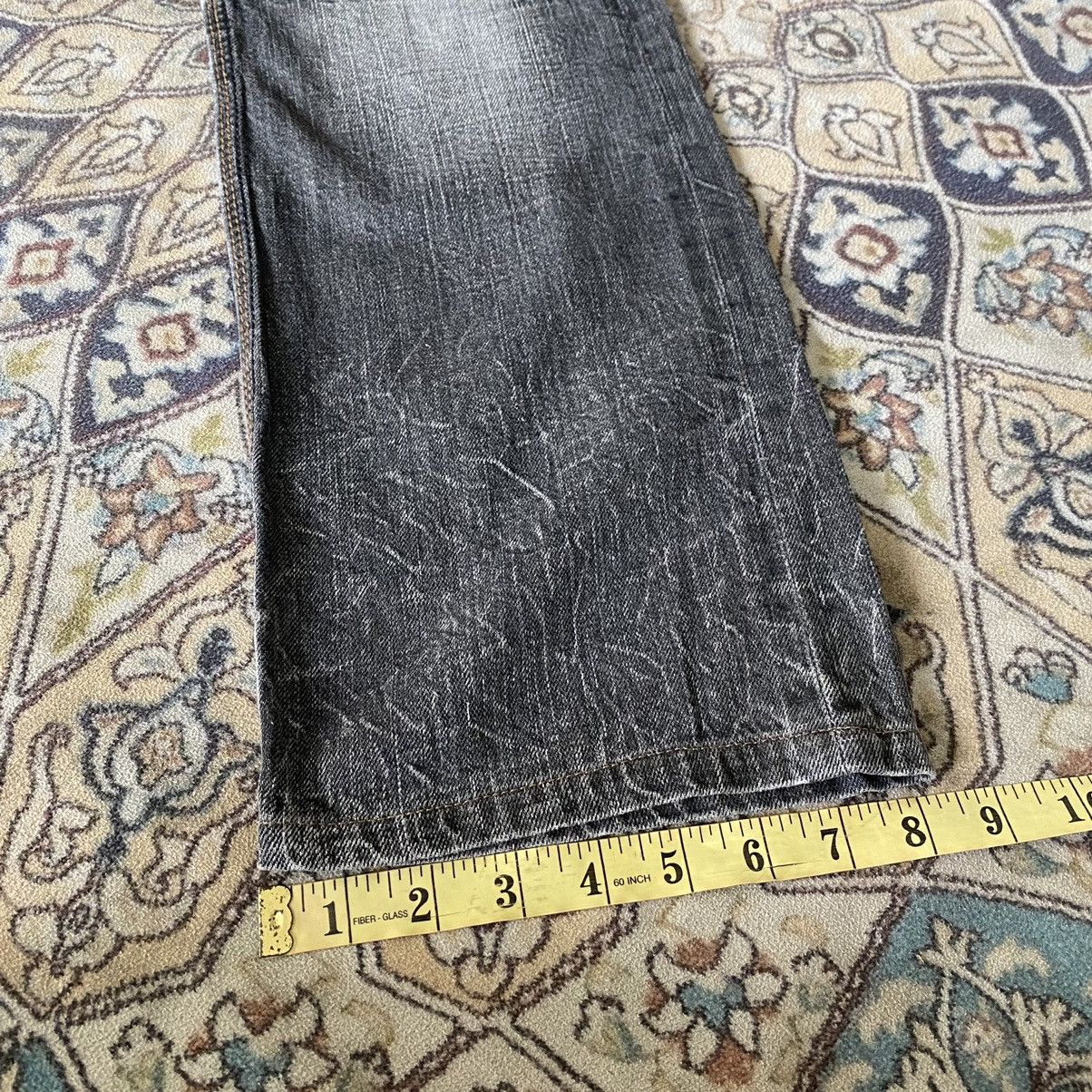 Nicole Club Nicole Club For Men Distressed Jeans Flares Acid Wash Size US 29 - 15 Thumbnail