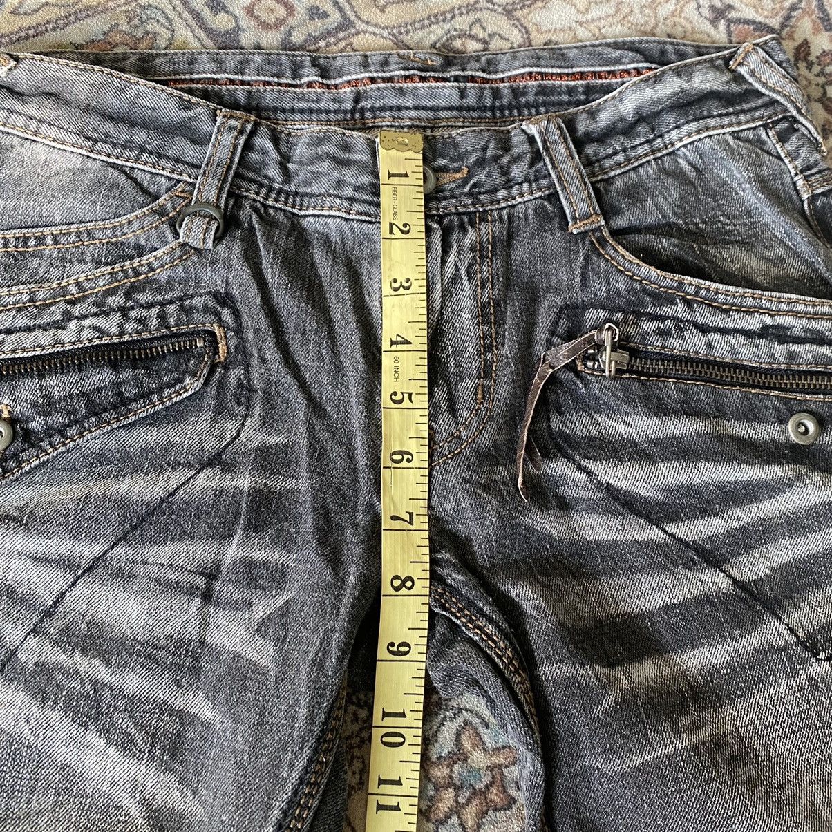 Nicole Club Nicole Club For Men Distressed Jeans Flares Acid Wash Size US 29 - 12 Thumbnail