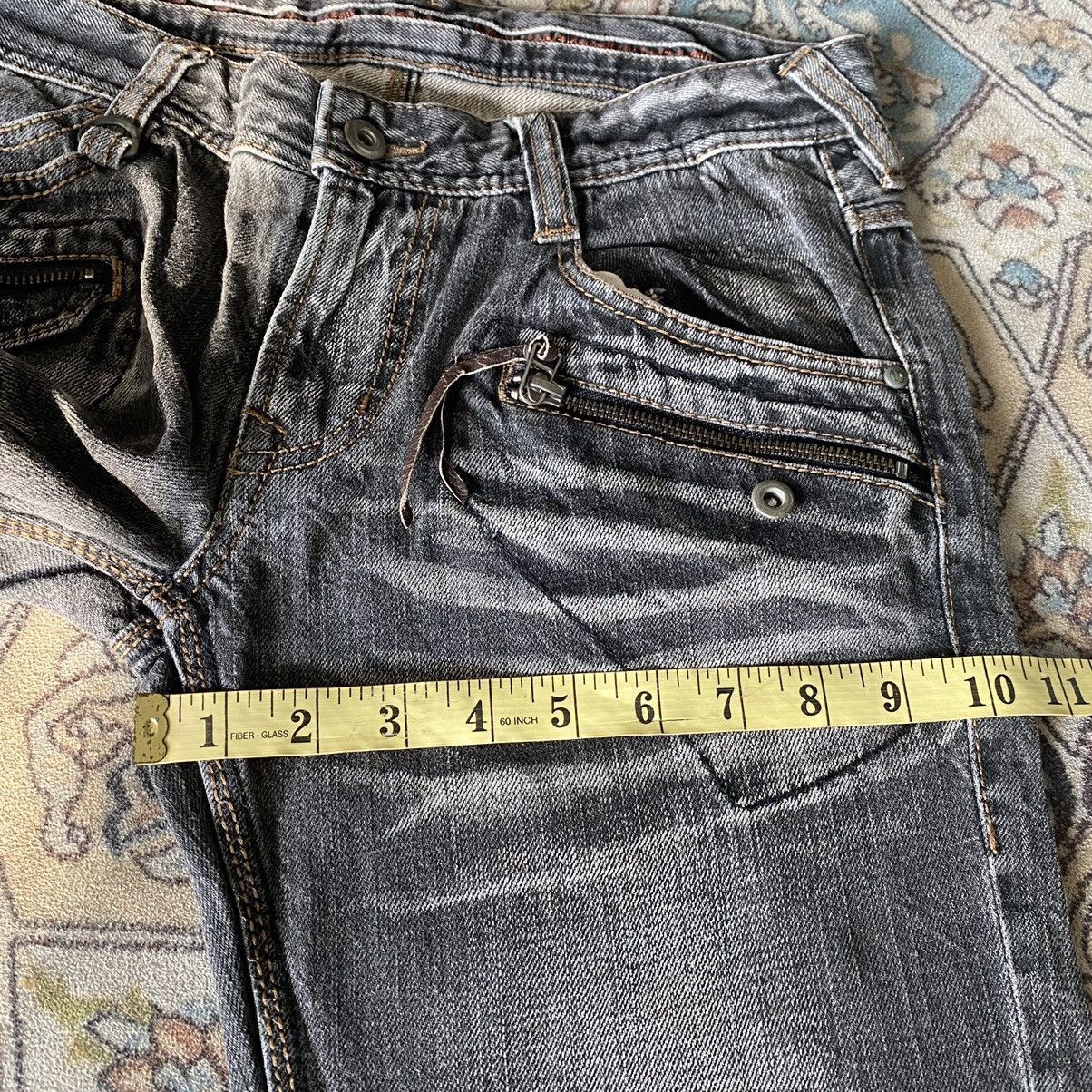 Nicole Club Nicole Club For Men Distressed Jeans Flares Acid Wash Size US 29 - 17 Thumbnail