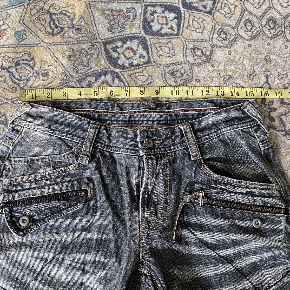 Nicole Club Nicole Club For Men Distressed Jeans Flares Acid Wash Size US 29 - 11 Thumbnail