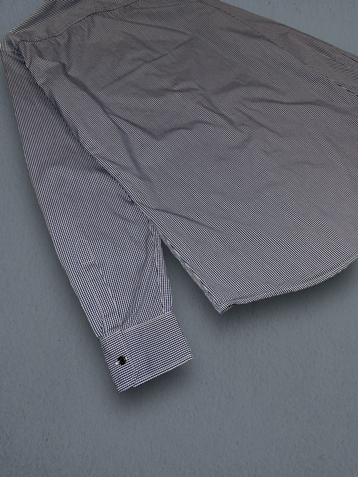Dsquared2 SS14 Dsquared2 Metal Logo Checkered White Blue Shirt Size US M / EU 48-50 / 2 - 9 Thumbnail