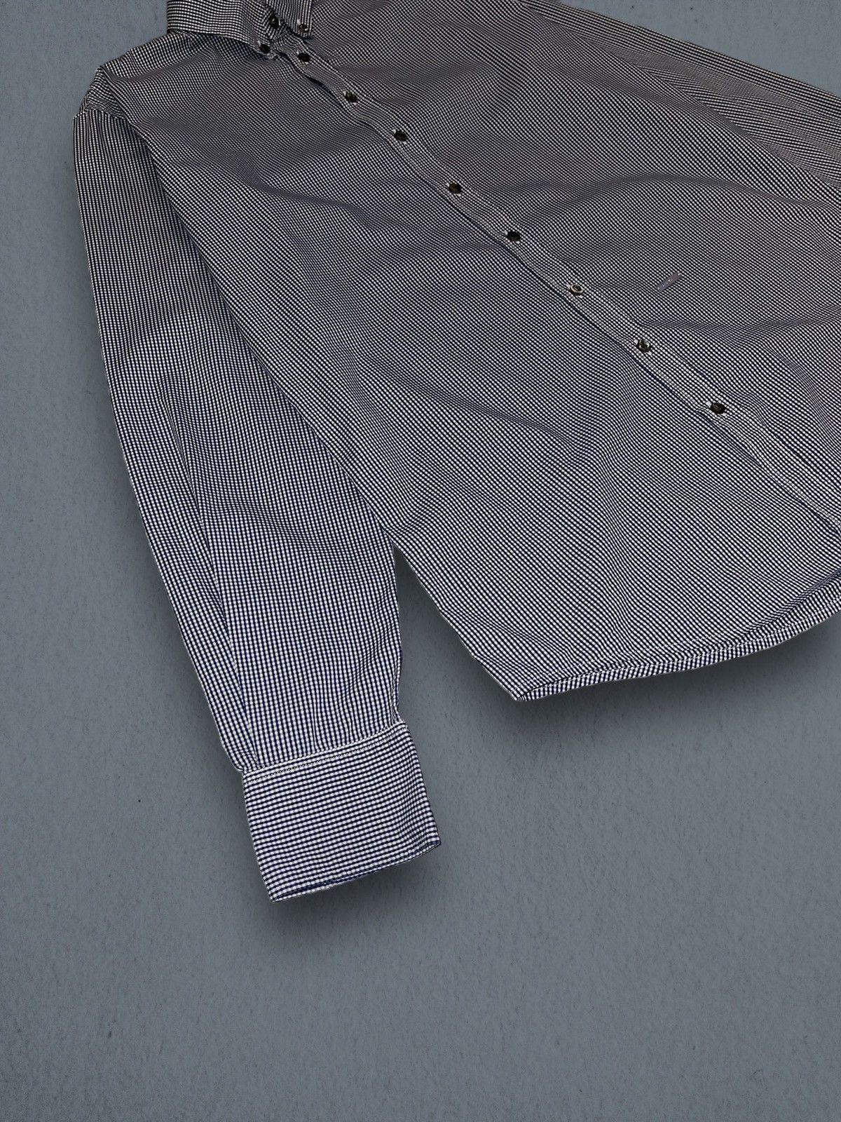 Dsquared2 SS14 Dsquared2 Metal Logo Checkered White Blue Shirt Size US M / EU 48-50 / 2 - 6 Thumbnail
