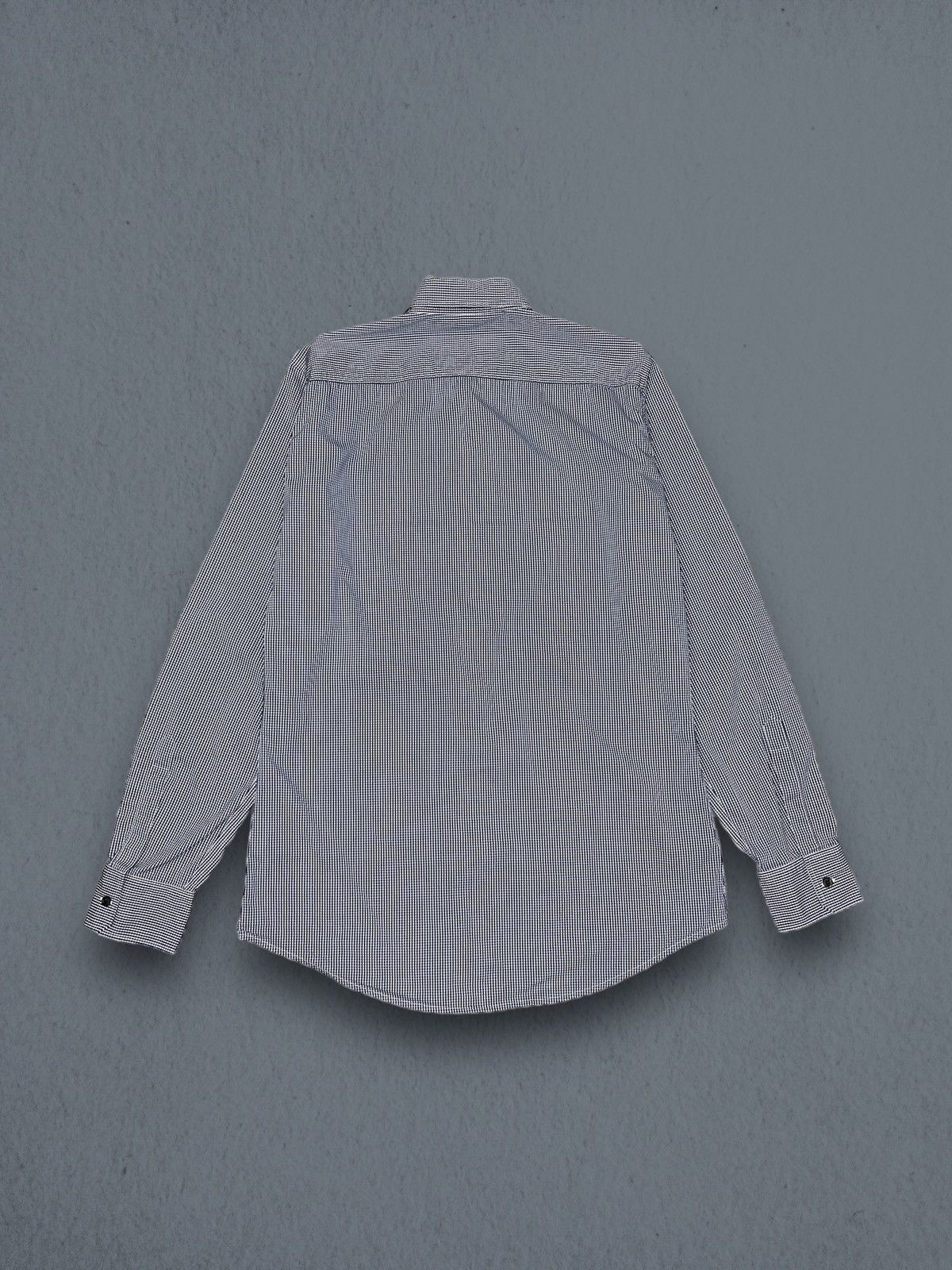 Dsquared2 SS14 Dsquared2 Metal Logo Checkered White Blue Shirt Size US M / EU 48-50 / 2 - 7 Thumbnail
