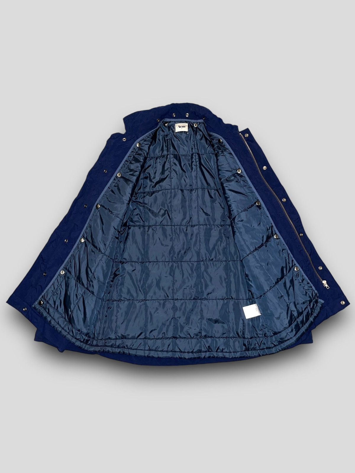 Acne Studios AW09 Acne Target Navy Transformer Coat Shirt Jacket Size US L / EU 52-54 / 3 - 9 Thumbnail