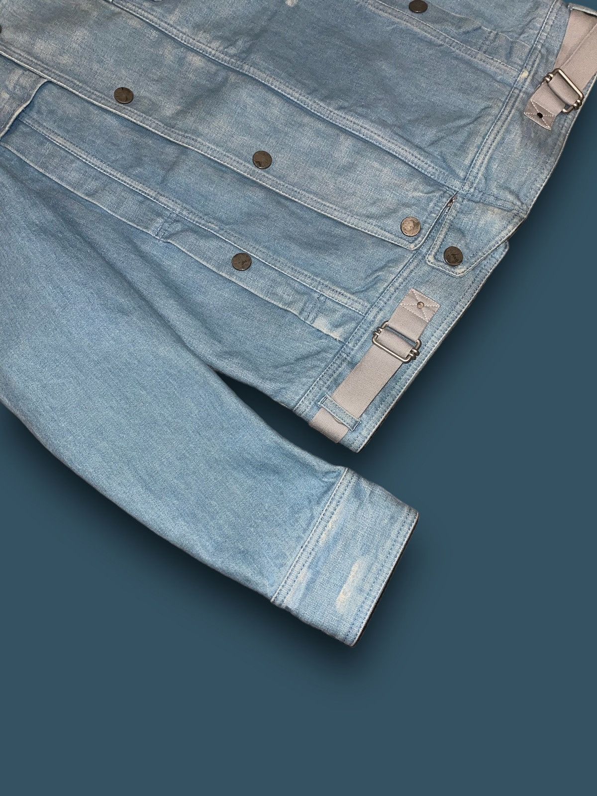 Diesel Diesel Black Gold Light Indigo Denim Light Bomber Jacket Size US M / EU 48-50 / 2 - 3 Thumbnail