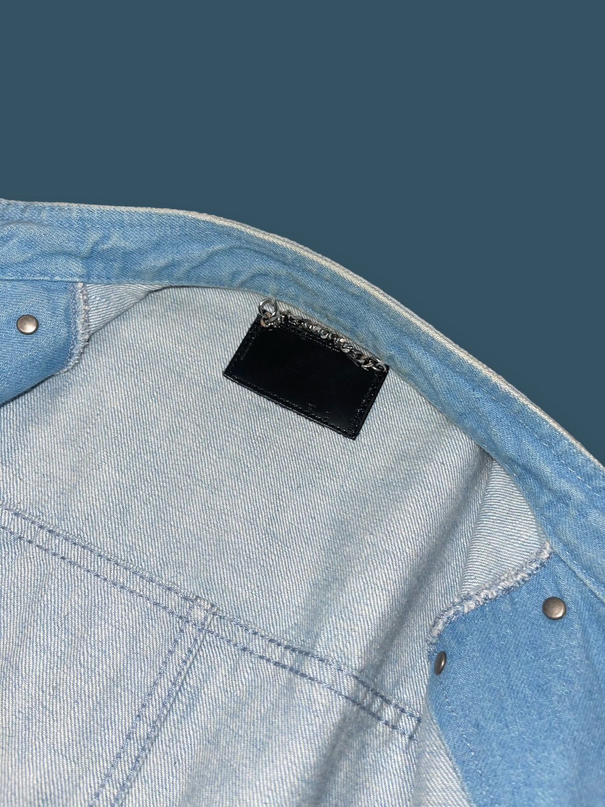 Diesel Diesel Black Gold Light Indigo Denim Light Bomber Jacket Size US M / EU 48-50 / 2 - 11 Thumbnail