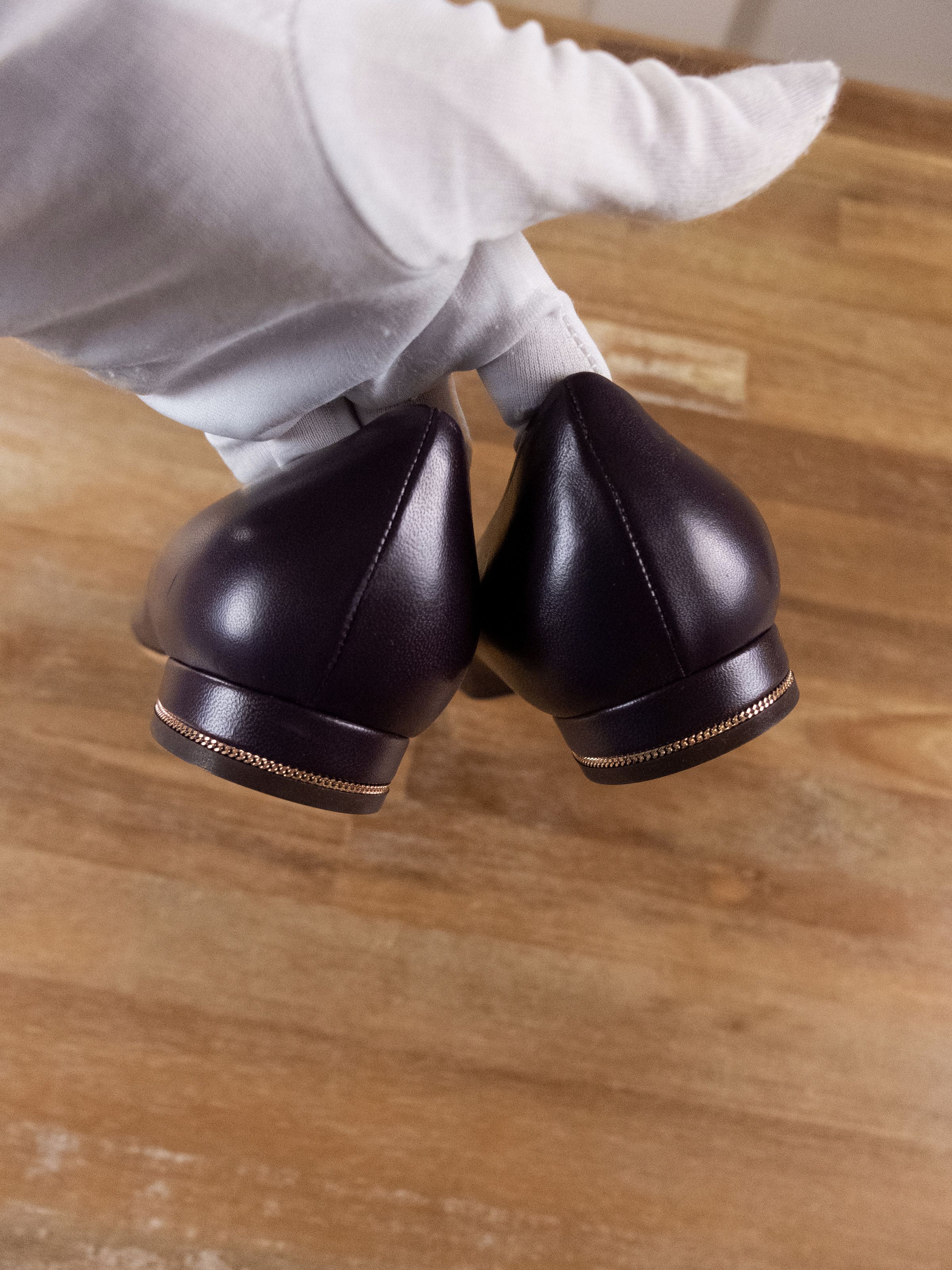 Salvatore Ferragamo SALVATORE FERRAGAMO Fiamma purple leather ballet flats shoes Size US 8 / IT 38 - 6 Thumbnail