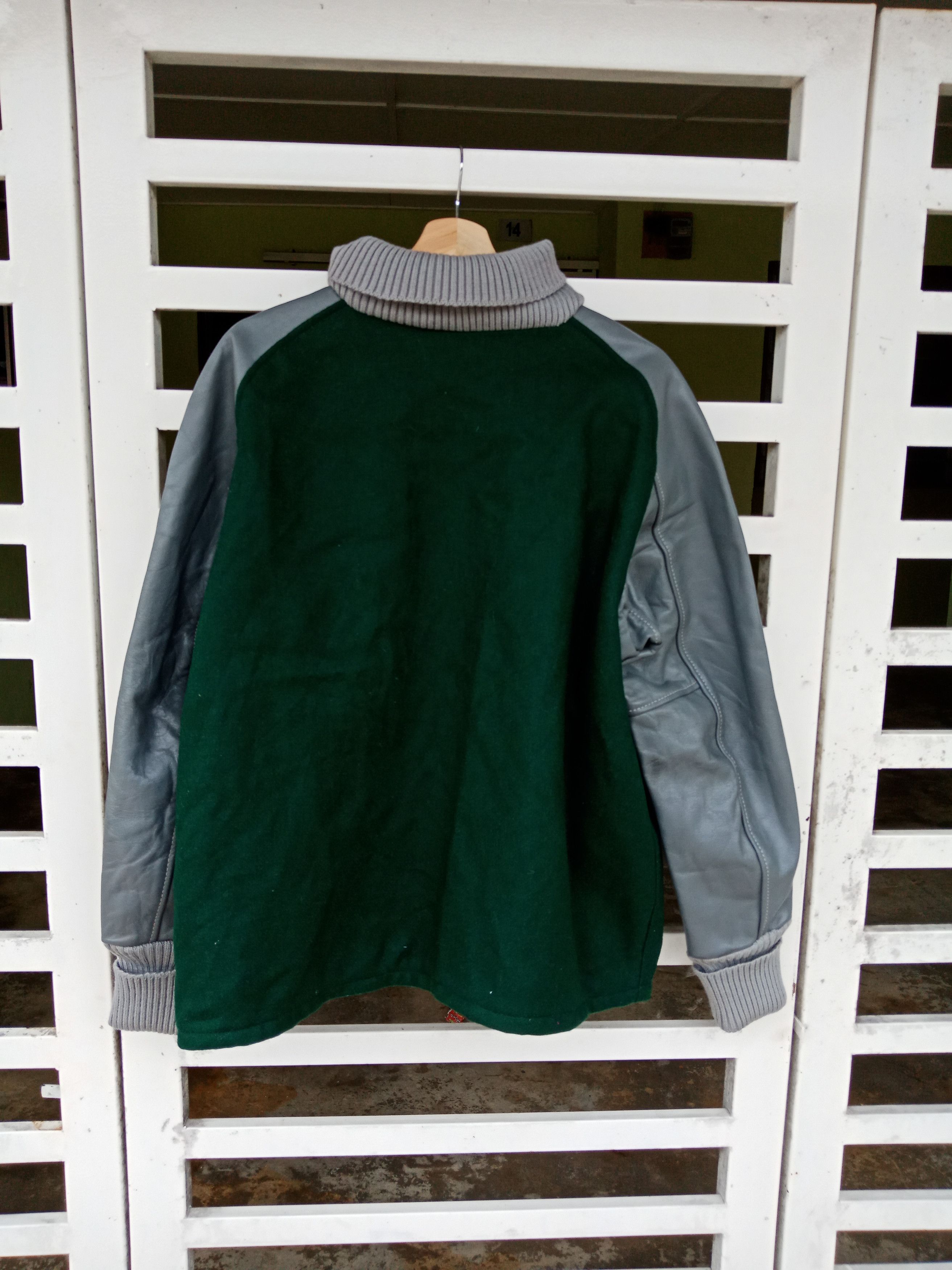 Skookum Skookum Two Tones Michael Jackson Wool Varsity Leather Size US L / EU 52-54 / 3 - 2 Thumbnail