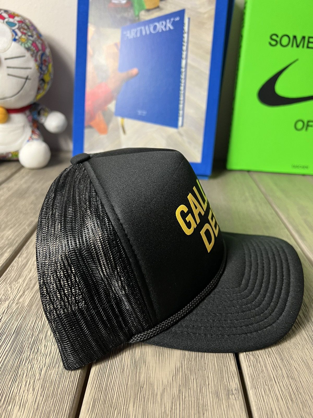 Gallery Dept. Gallery Dept Trucker Hat Black Size ONE SIZE - 3 Thumbnail