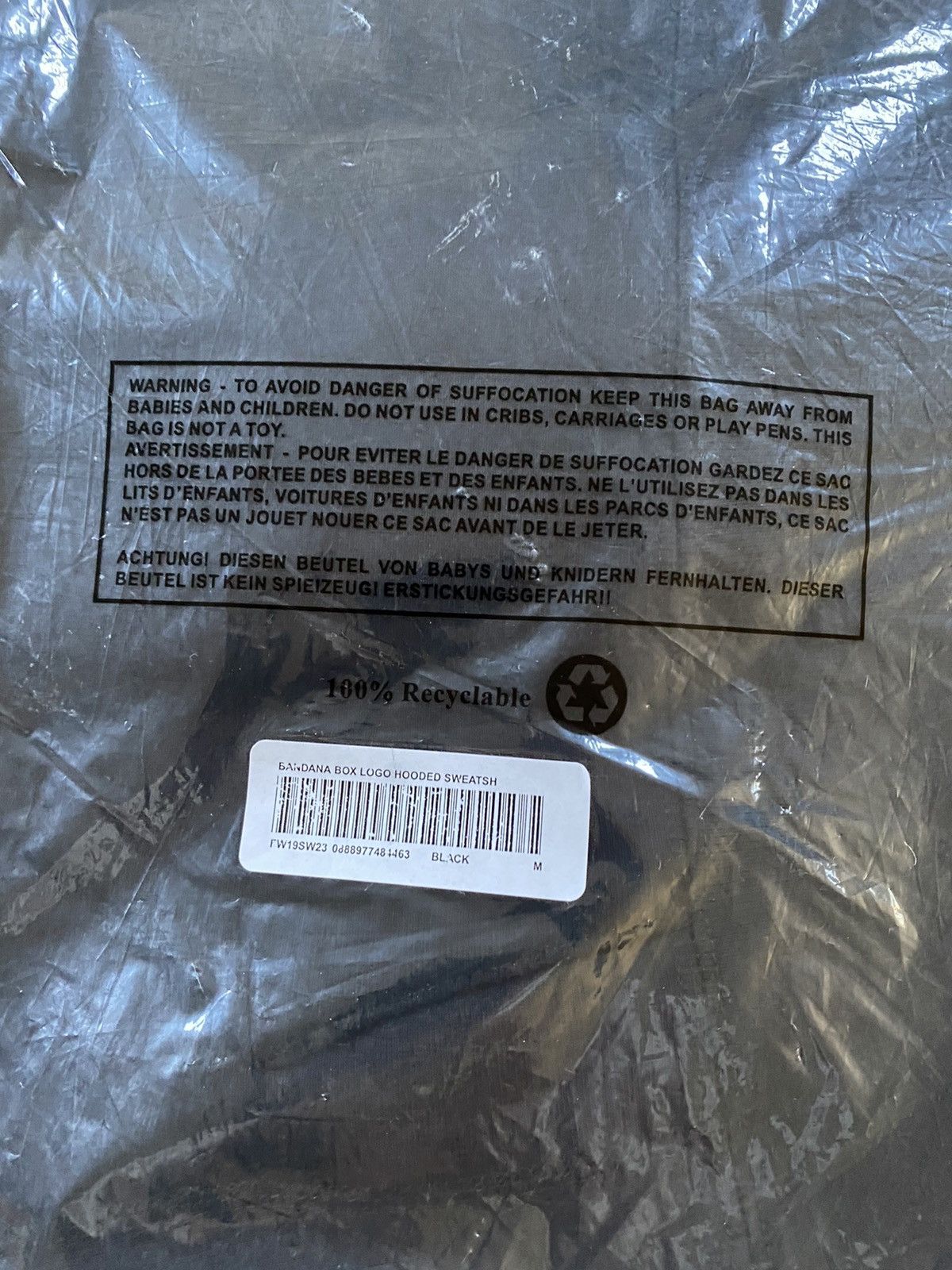 Supreme Supreme bandana box logo hoodie black Size US M / EU 48-50 / 2 - 3 Thumbnail