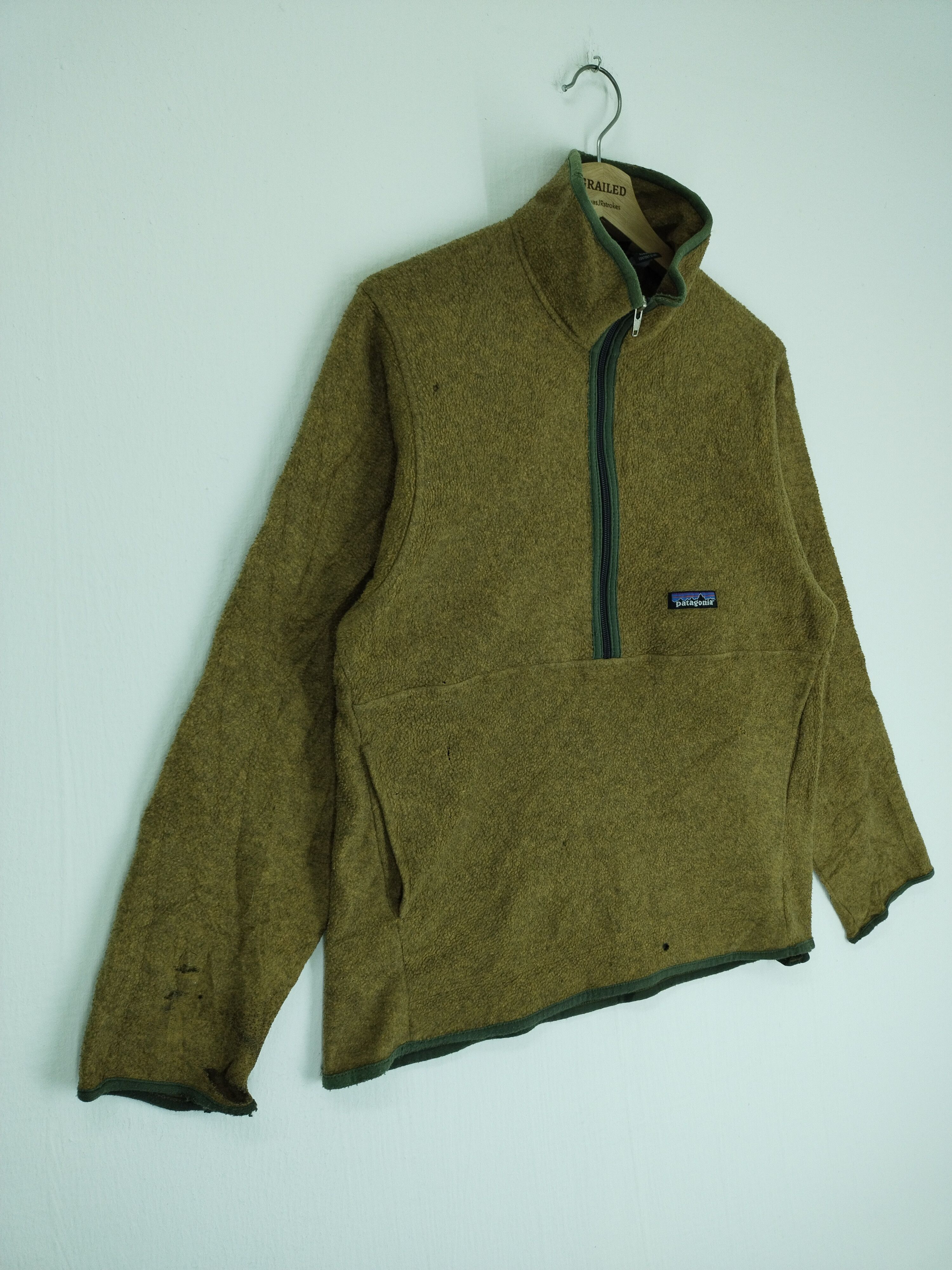 Patagonia Vintage 80’s Patagonia Synchilla Marsupial Camel Jacket Size US S / EU 44-46 / 1 - 3 Thumbnail