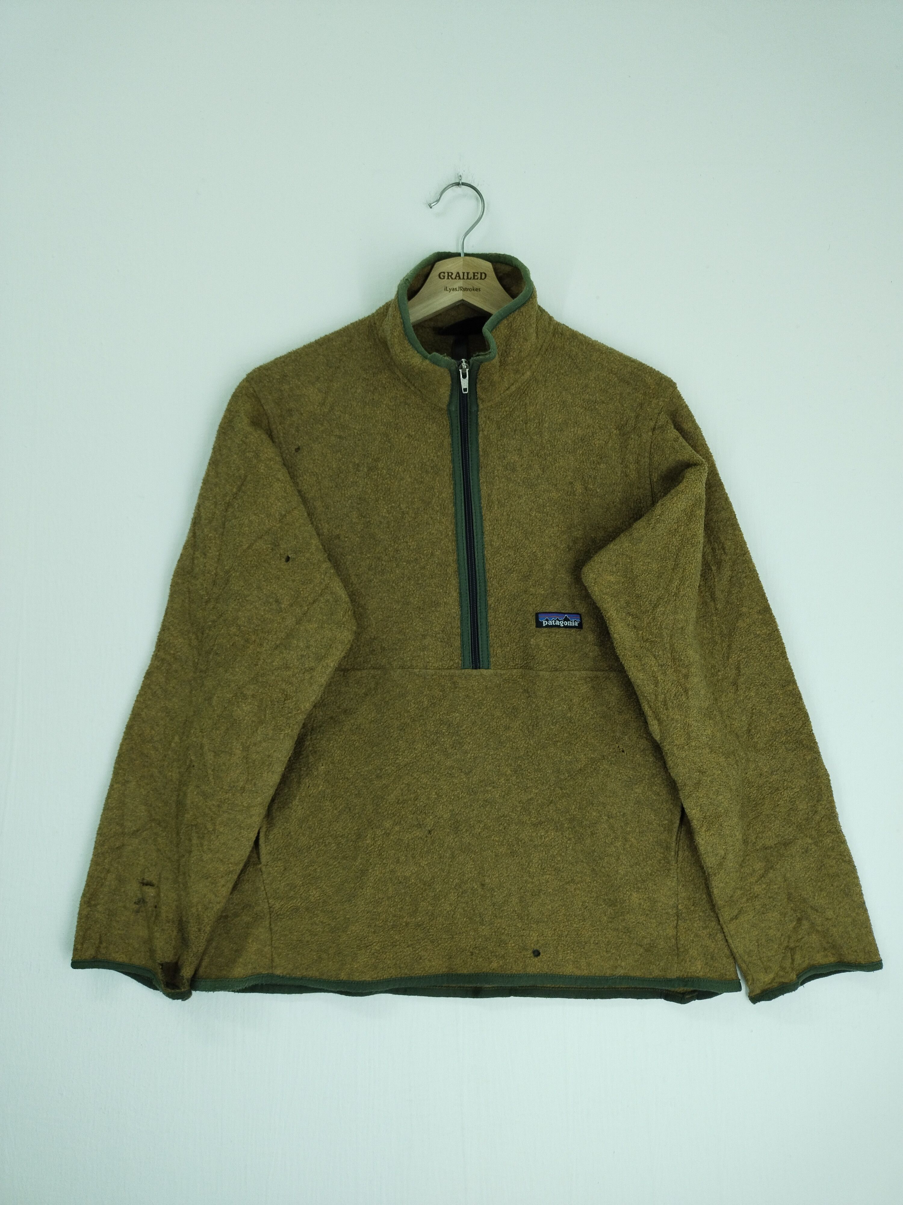 Patagonia Vintage 80’s Patagonia Synchilla Marsupial Camel Jacket Size US S / EU 44-46 / 1 - 6 Thumbnail