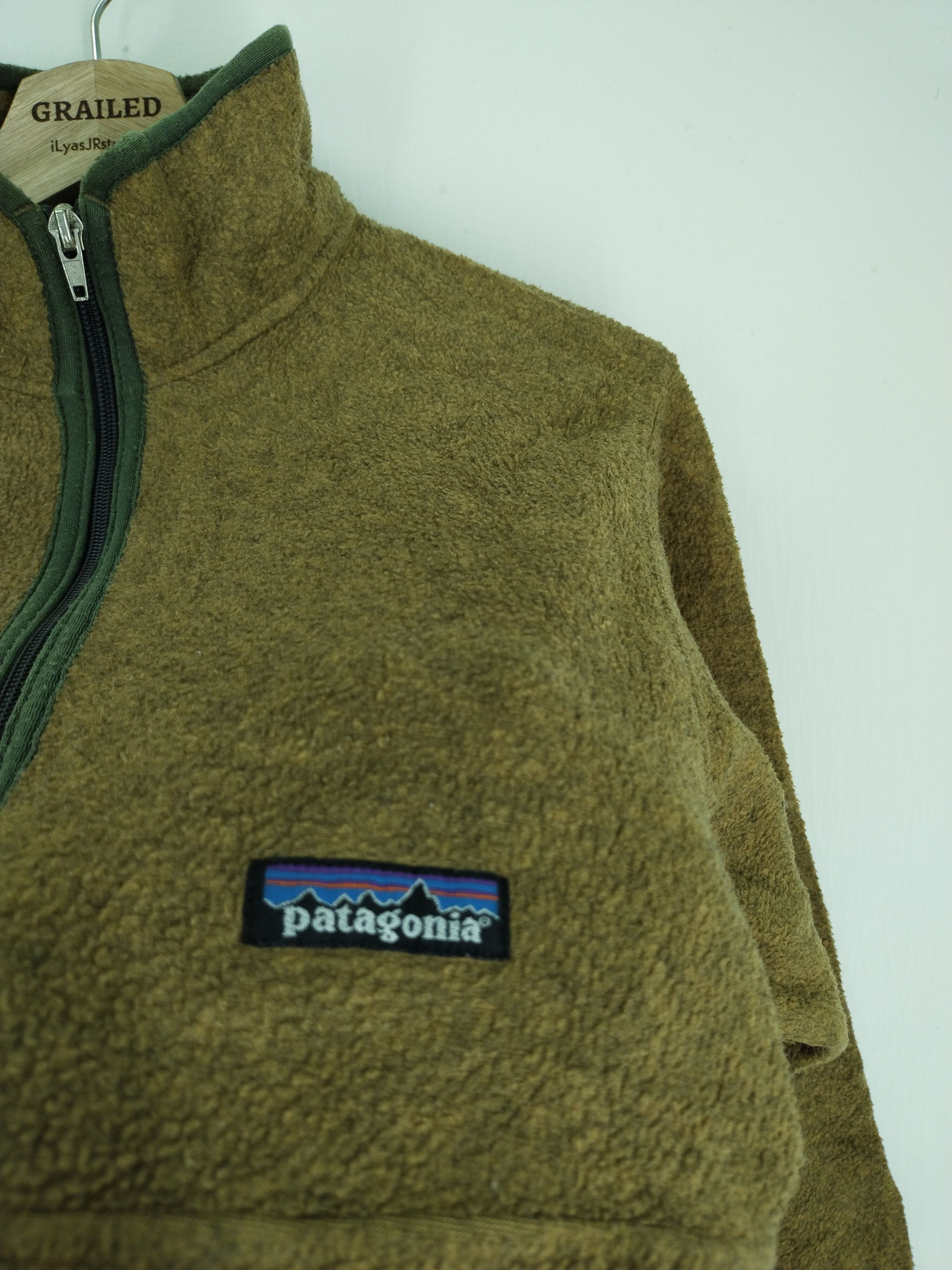 Patagonia Vintage 80’s Patagonia Synchilla Marsupial Camel Jacket Size US S / EU 44-46 / 1 - 5 Thumbnail