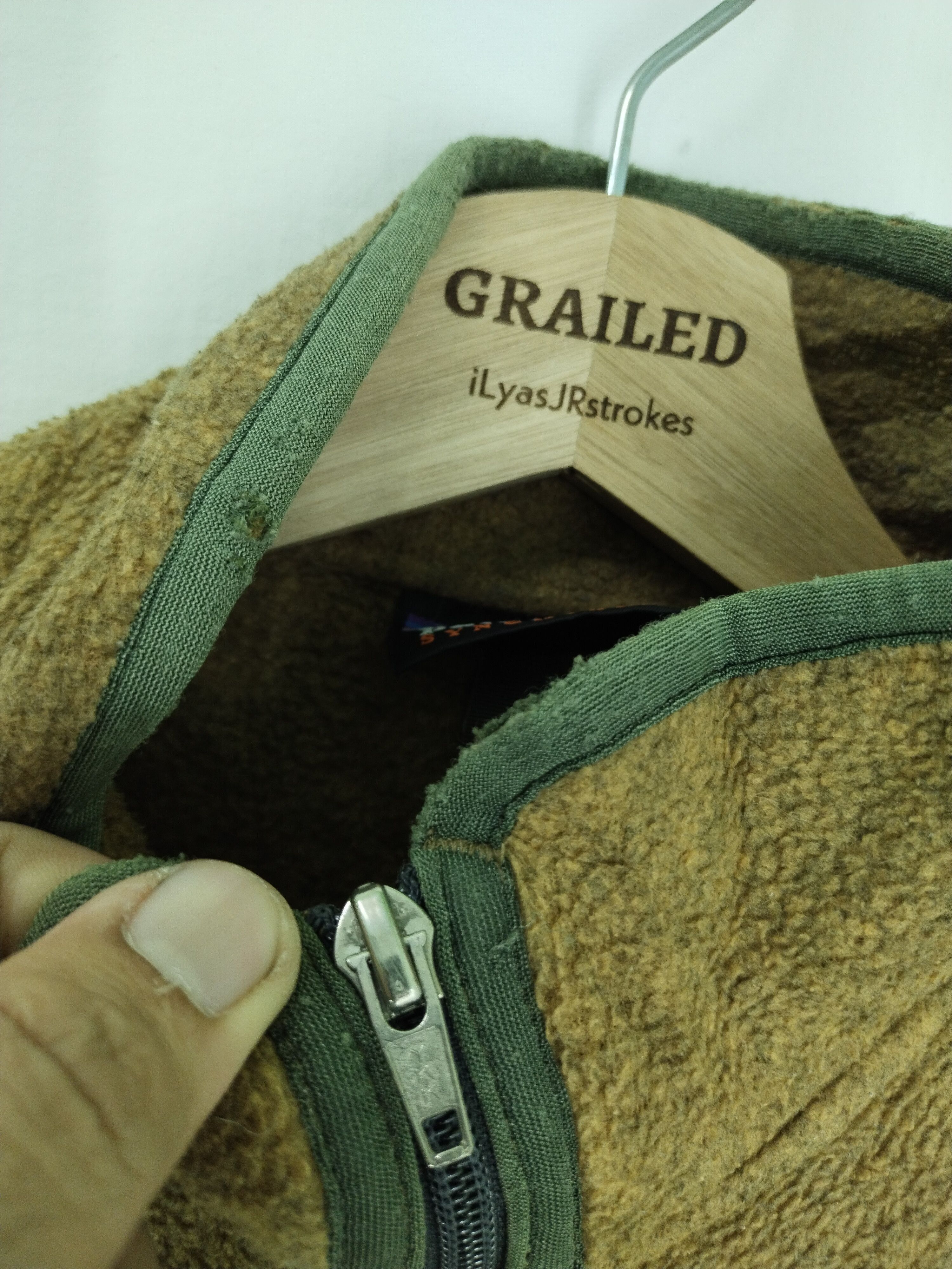 Patagonia Vintage 80’s Patagonia Synchilla Marsupial Camel Jacket Size US S / EU 44-46 / 1 - 11 Thumbnail