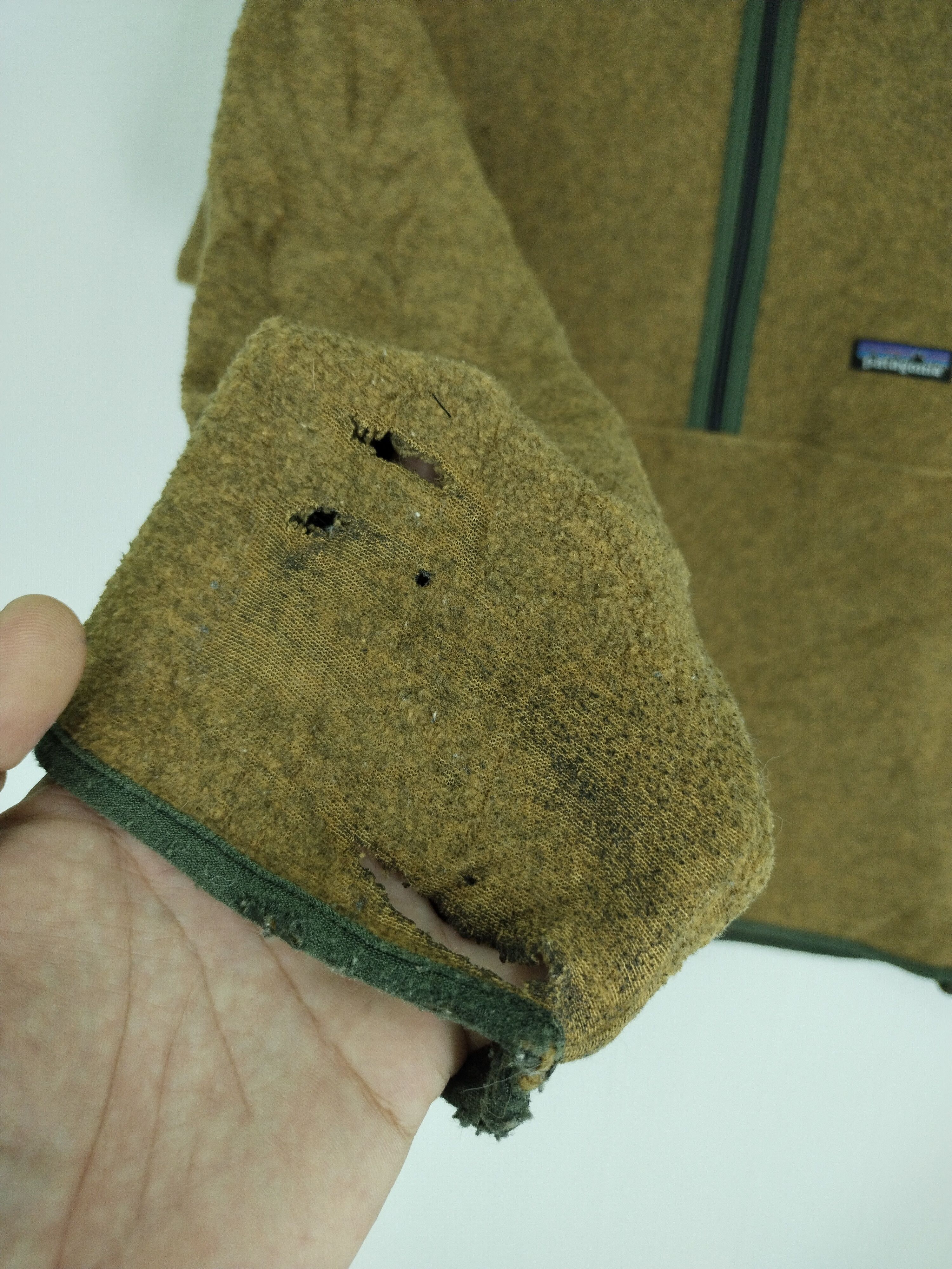 Patagonia Vintage 80’s Patagonia Synchilla Marsupial Camel Jacket Size US S / EU 44-46 / 1 - 10 Thumbnail
