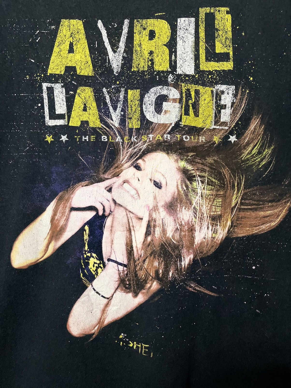 Band Tees Vintage Y2K Avril Lavigne Sun Faded Tees Size US L / EU 52-54 / 3 - 2 Thumbnail