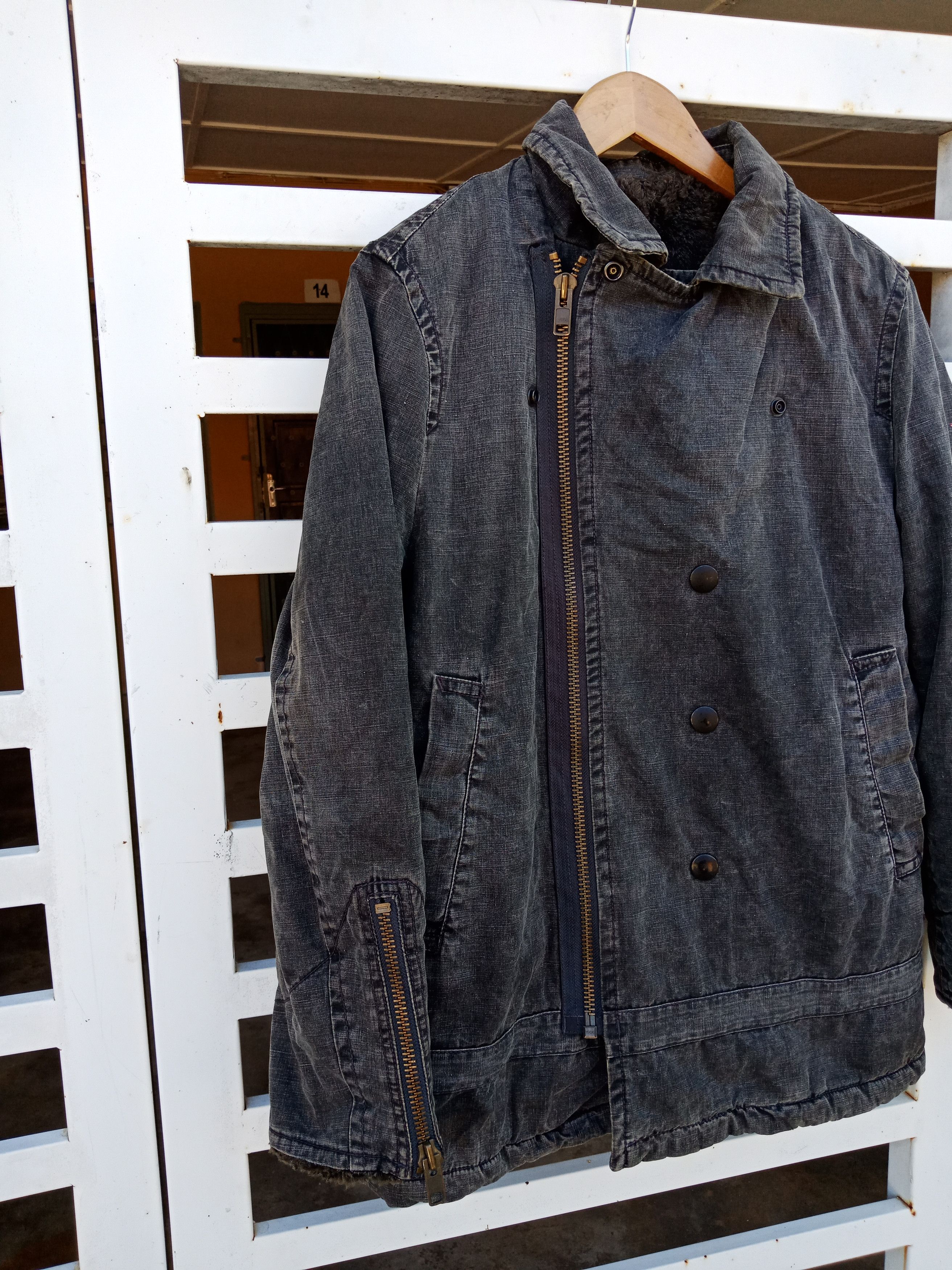 Johnbull John Bull Japanese Brand Shearling Lining Jacket Size US M / EU 48-50 / 2 - 3 Thumbnail