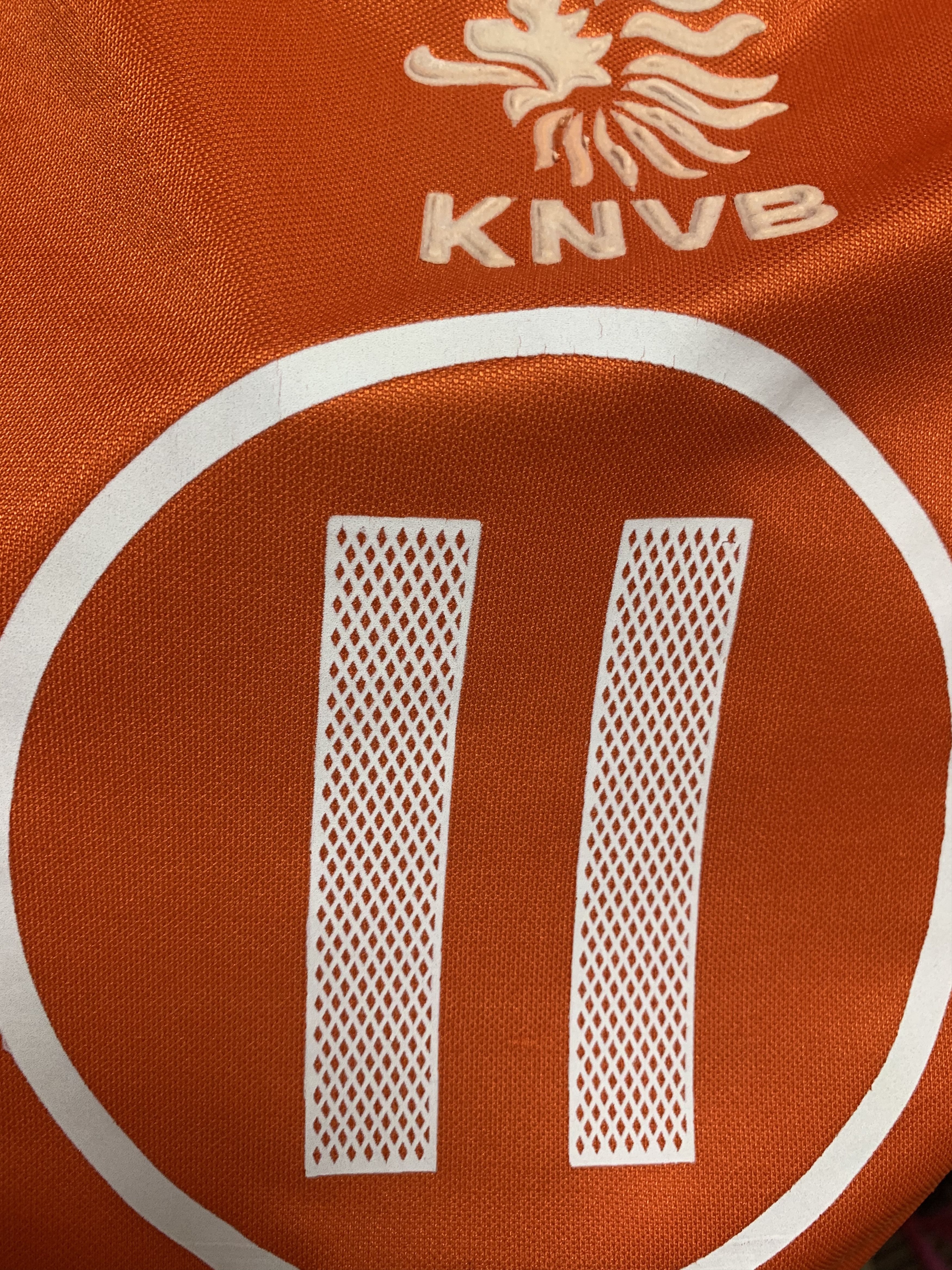 Nike Nederland Nike Van Der Vaart 11 soccer jersey S orange Size US S / EU 44-46 / 1 - 6 Thumbnail
