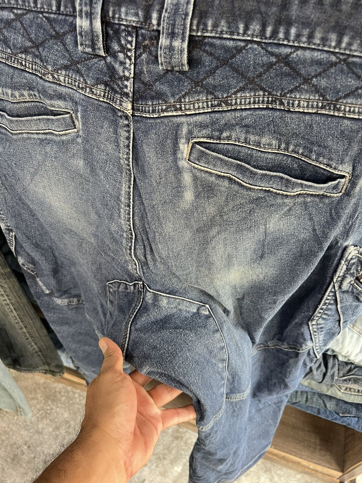 If Six Was Nine 🔥TS Design Double Knees Cargo Stretchable Denim Size US 40 / EU 56 - 9 Thumbnail