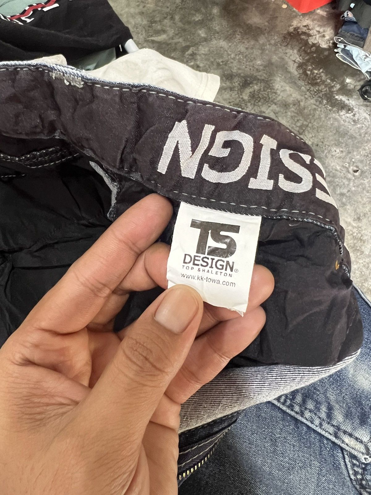 If Six Was Nine 🔥TS Design Double Knees Cargo Stretchable Denim Size US 40 / EU 56 - 14 Thumbnail