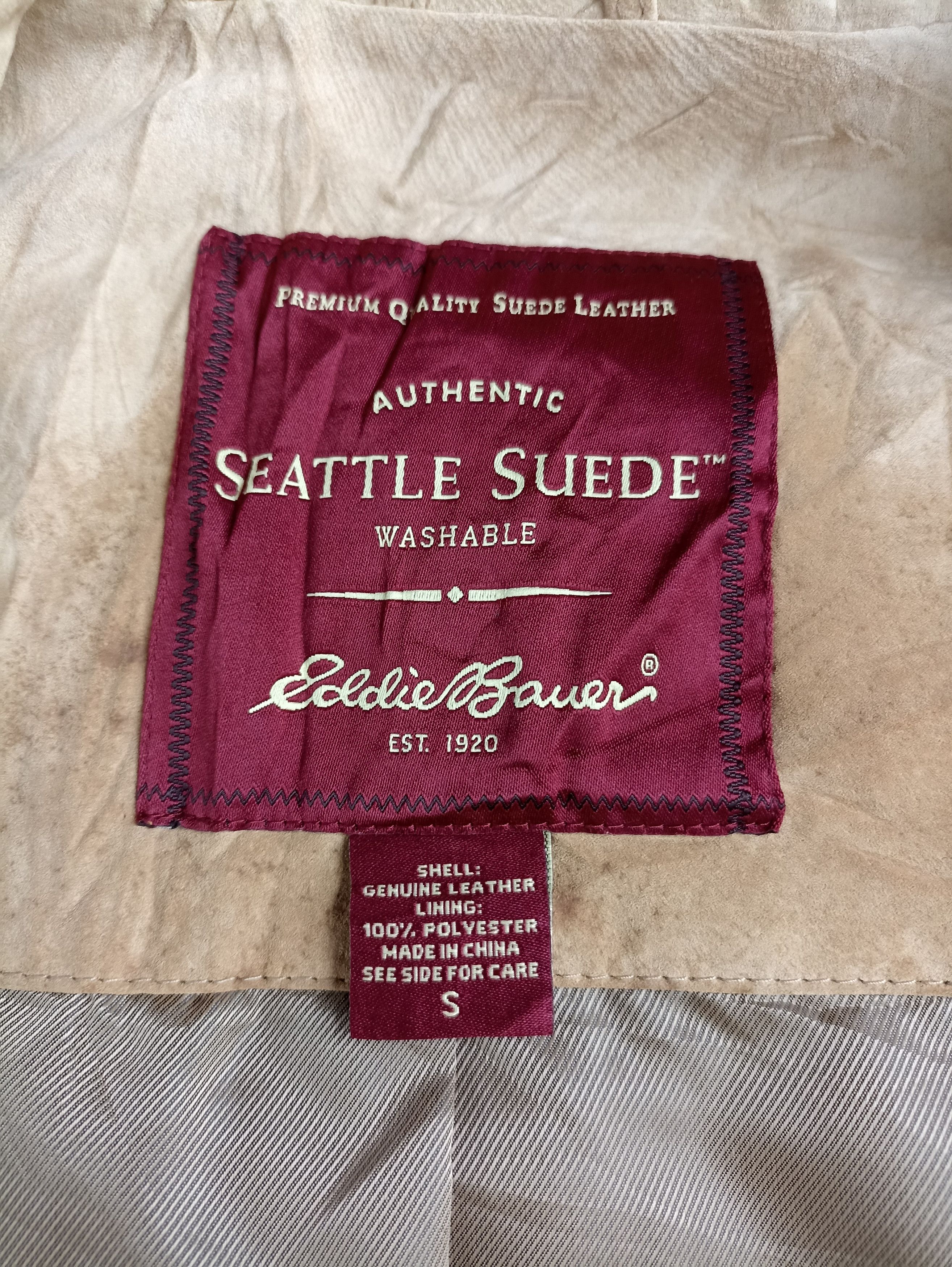 Eddie Bauer Vintage Eddie bauer Suede Leather Jacket Size US S / EU 44-46 / 1 - 7 Thumbnail