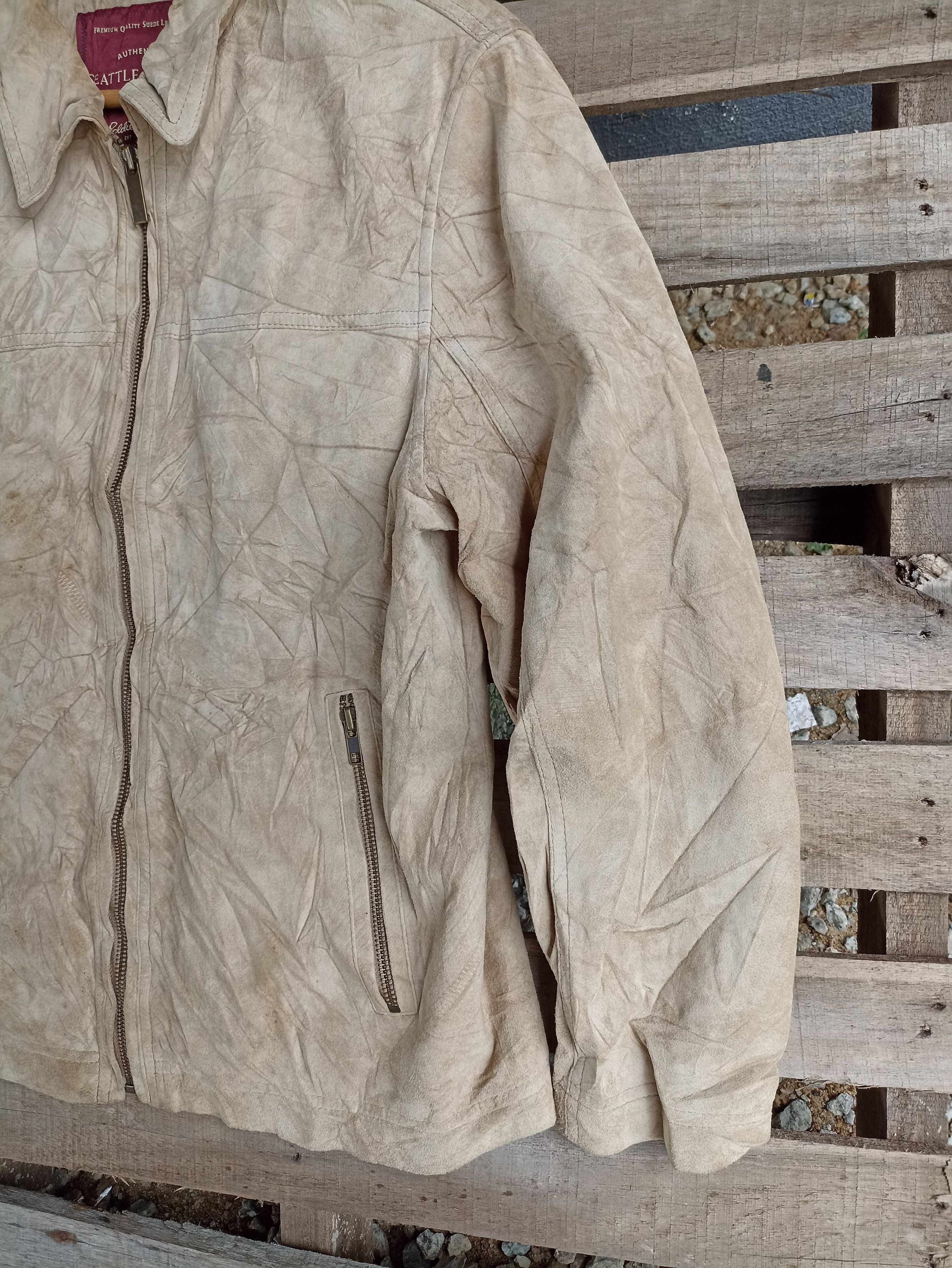 Eddie Bauer Vintage Eddie bauer Suede Leather Jacket Size US S / EU 44-46 / 1 - 3 Thumbnail