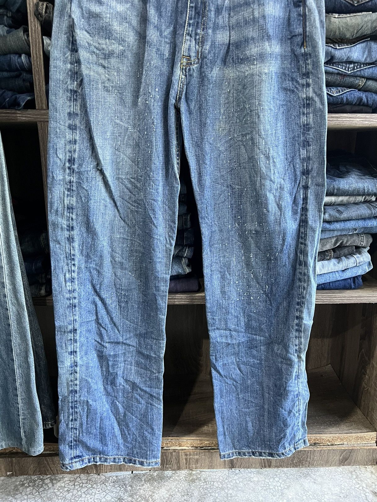 Japanese Brand 🔥Rare Flip The Script Redline Selvedge Denim Size US 34 / EU 50 - 5 Thumbnail