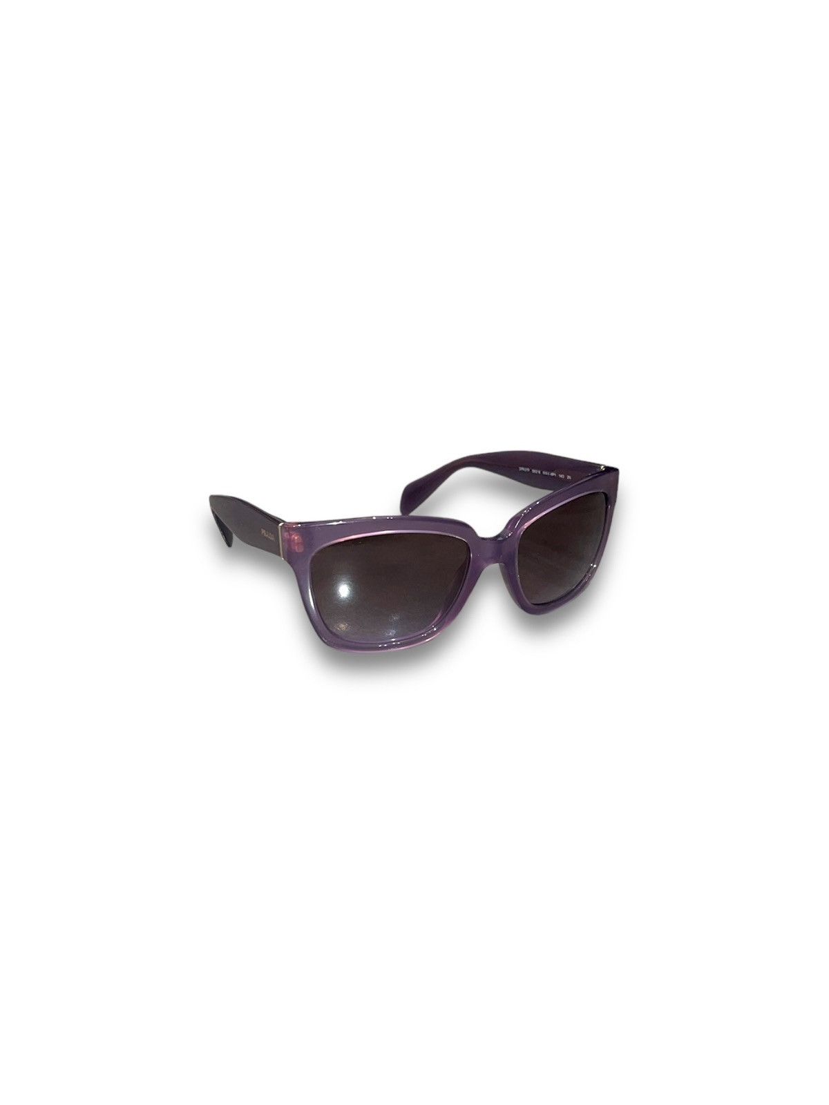 Prada Prada SPR07P MAV-6P1 Light Violet Sunglasses Size ONE SIZE - 3 Thumbnail