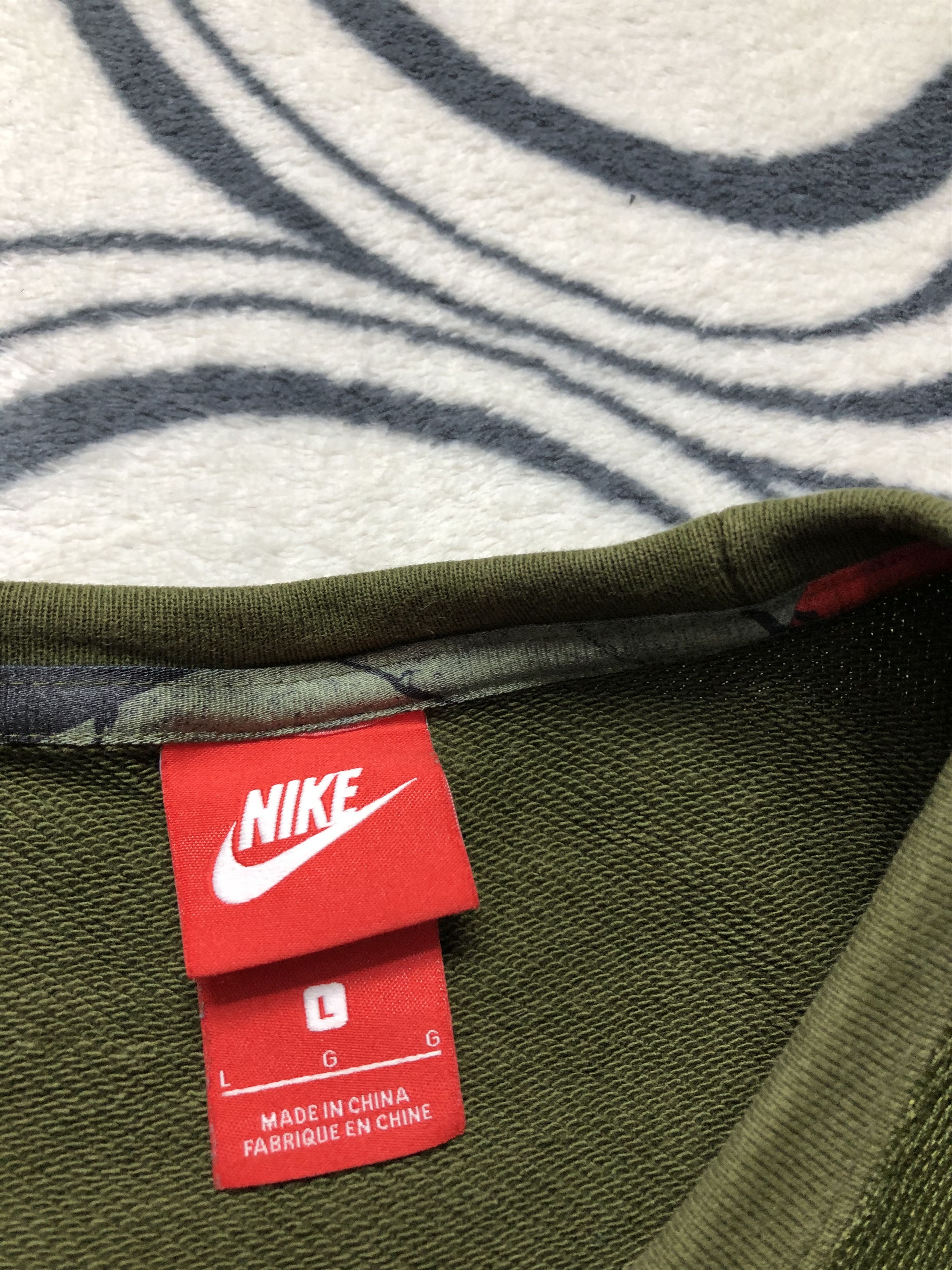 Nike Nike Air Mens Sweatshirt Y2K Drill Size US L / EU 52-54 / 3 - 5 Thumbnail