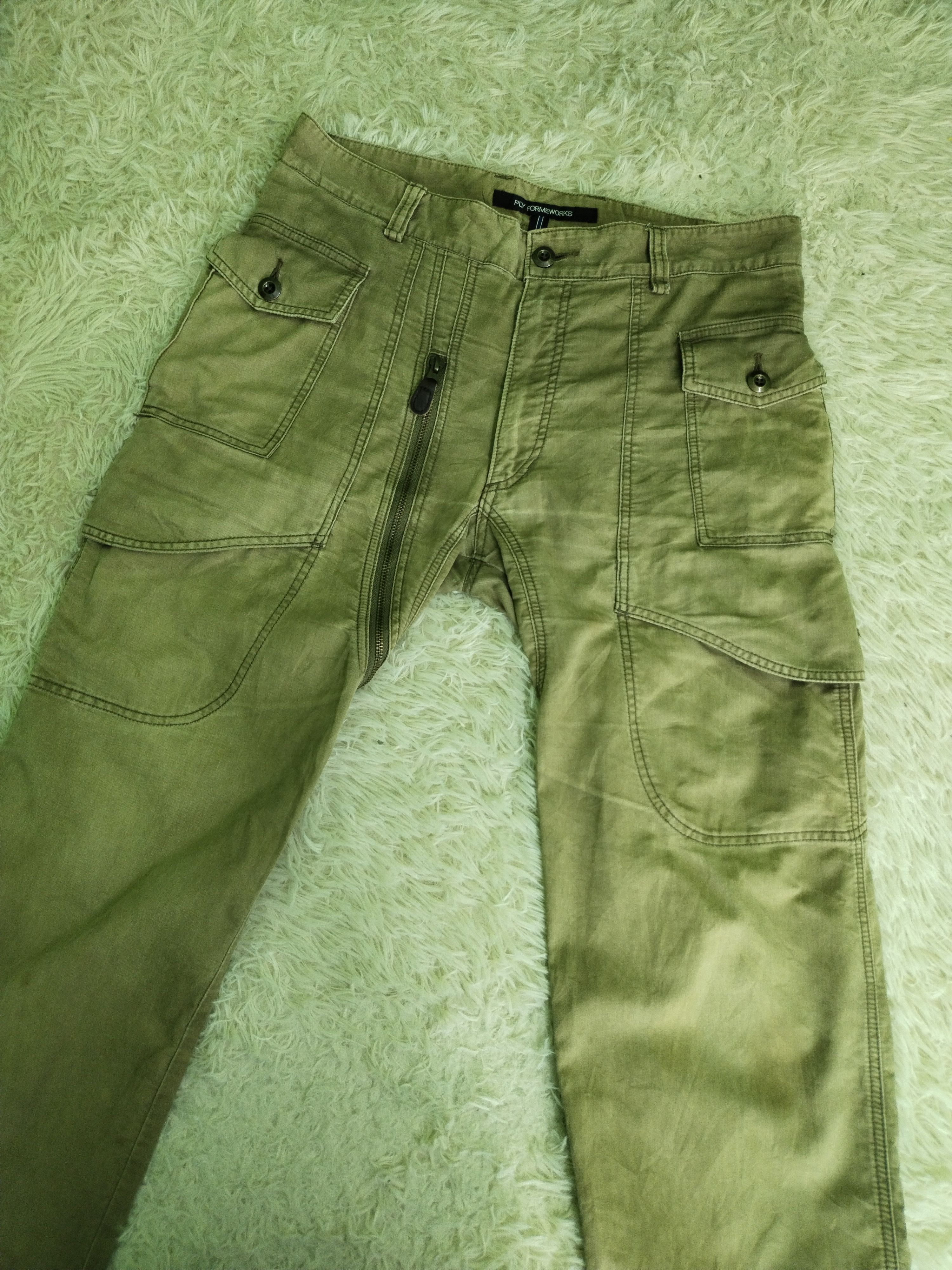 If Six Was Nine VINTAGE PLY FORMEWORKS PANTS TACTICAL ZAIN CARGO PANTS Size US 33 - 6 Thumbnail