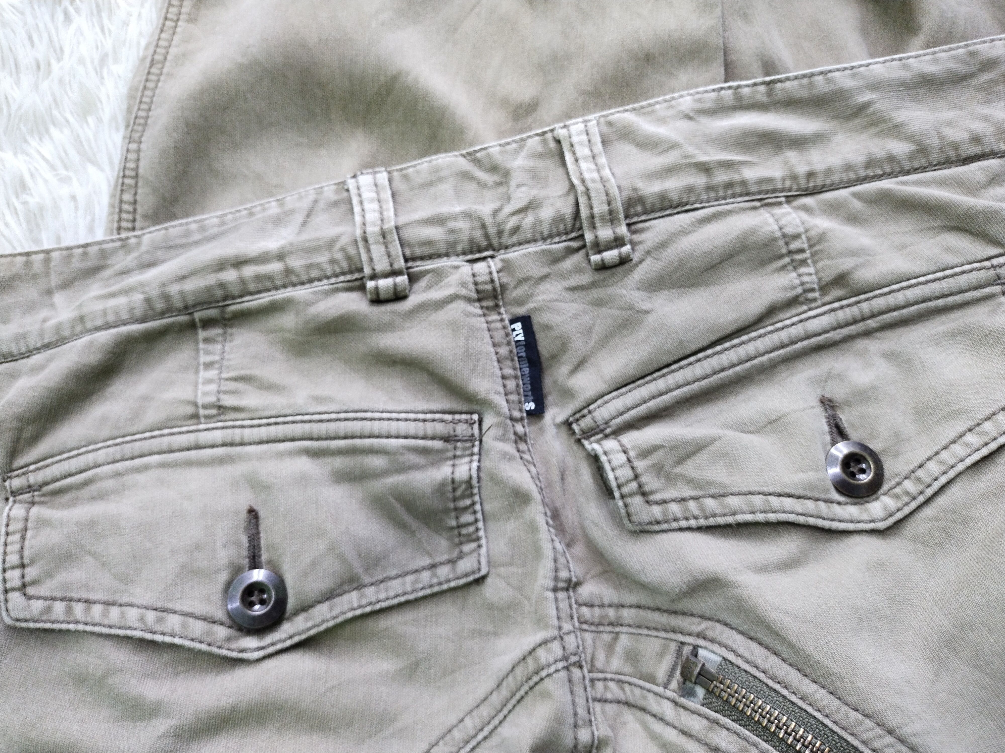 If Six Was Nine VINTAGE PLY FORMEWORKS PANTS TACTICAL ZAIN CARGO PANTS Size US 33 - 12 Thumbnail