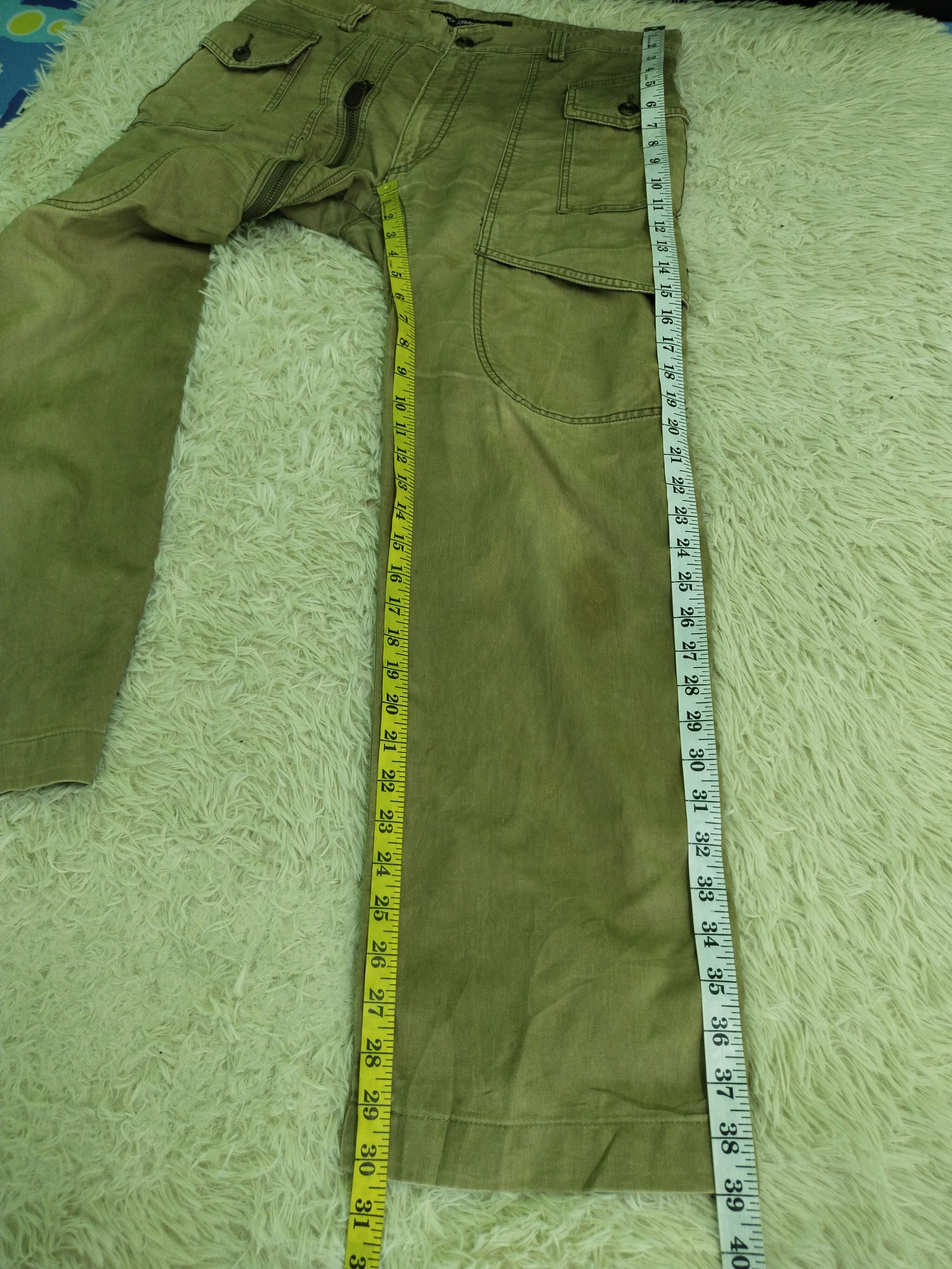 If Six Was Nine VINTAGE PLY FORMEWORKS PANTS TACTICAL ZAIN CARGO PANTS Size US 33 - 15 Thumbnail