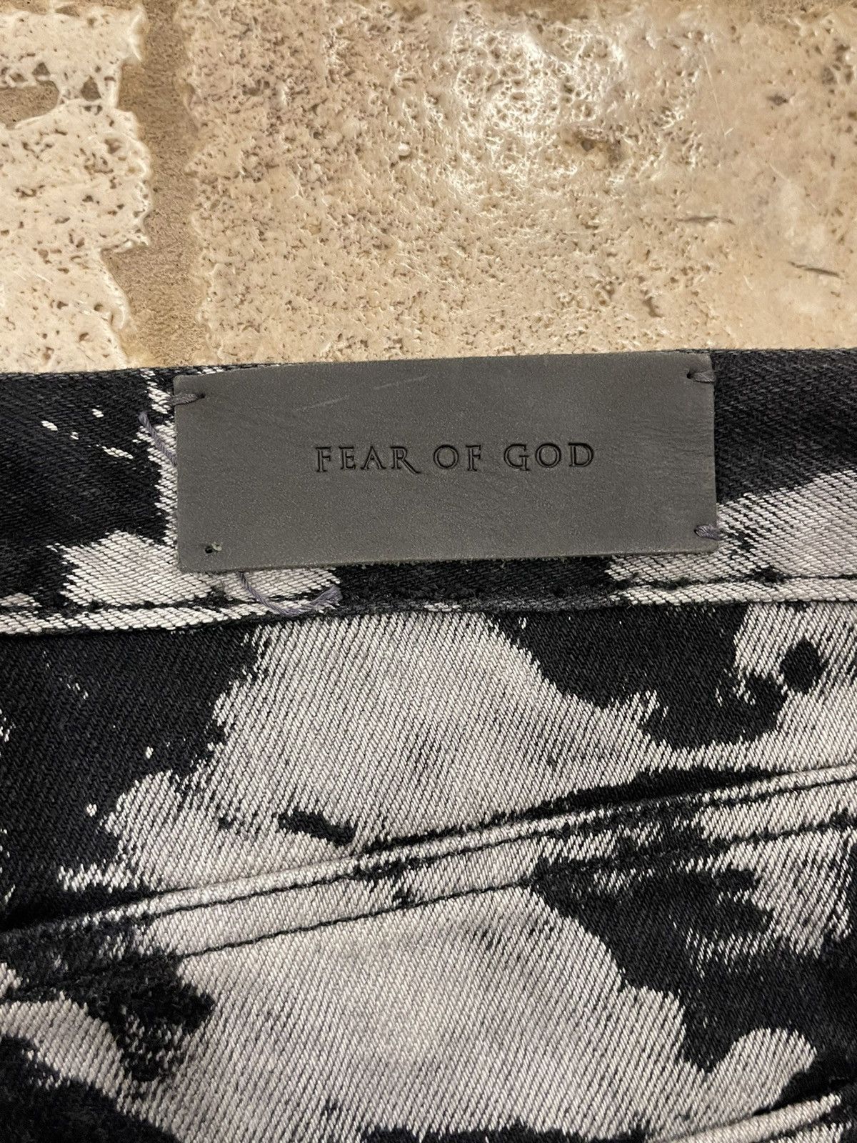 Fear of God Fear of God x Maxfield Tie Dye Selvedge Romper Denim Pants Size US 34 / EU 50 - 12 Thumbnail