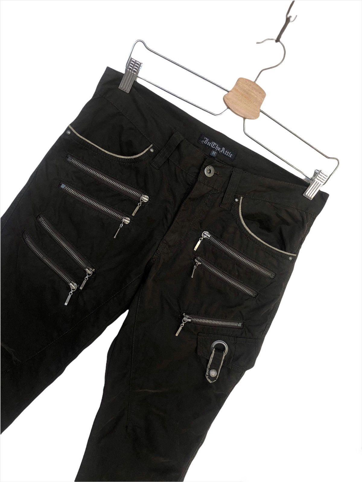 In The Attic In The Attic 🇯🇵 Multi Zip Bondage Parachute Pants Size US 31 - 1 Thumbnail