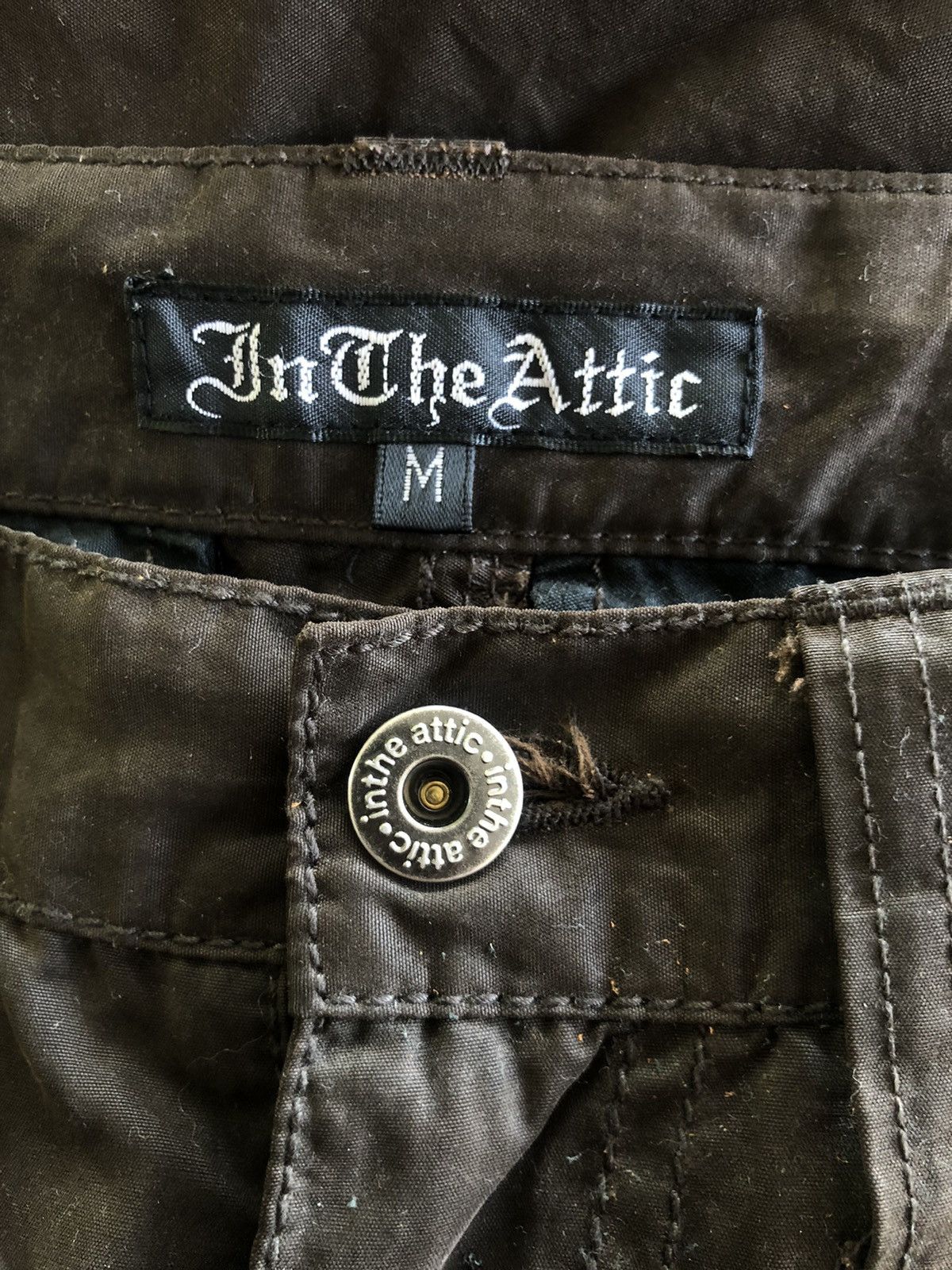 In The Attic In The Attic 🇯🇵 Multi Zip Bondage Parachute Pants Size US 31 - 5 Thumbnail