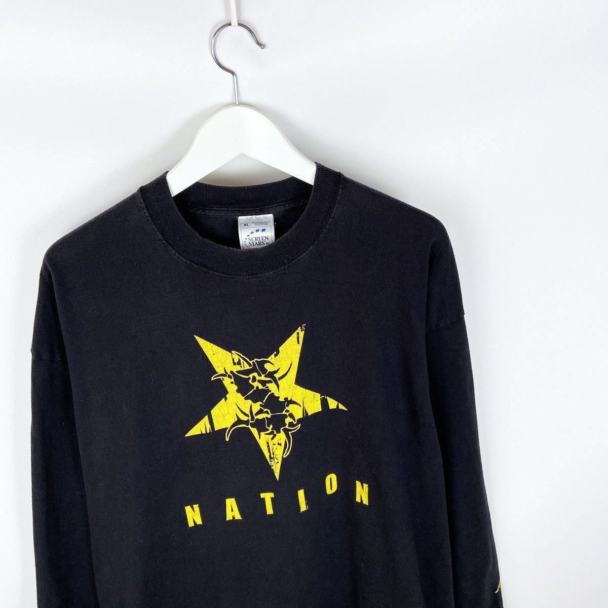 Band Tees × Vintage Vintage 00’s Sepultura Nation Faded Travis style longsleev Size US XL / EU 56 / 4 - 3 Thumbnail