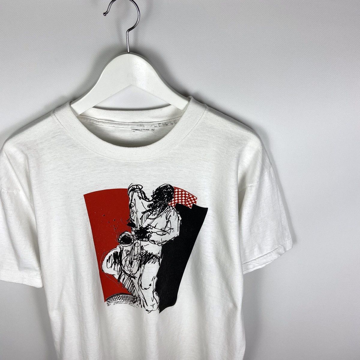 Japanese Brand Vintage Oneita Penny Candy fresno CA Jazzed in monterey tee Size US L / EU 52-54 / 3 - 2 Thumbnail