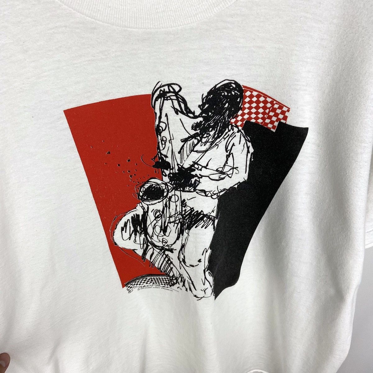 Japanese Brand Vintage Oneita Penny Candy fresno CA Jazzed in monterey tee Size US L / EU 52-54 / 3 - 5 Thumbnail