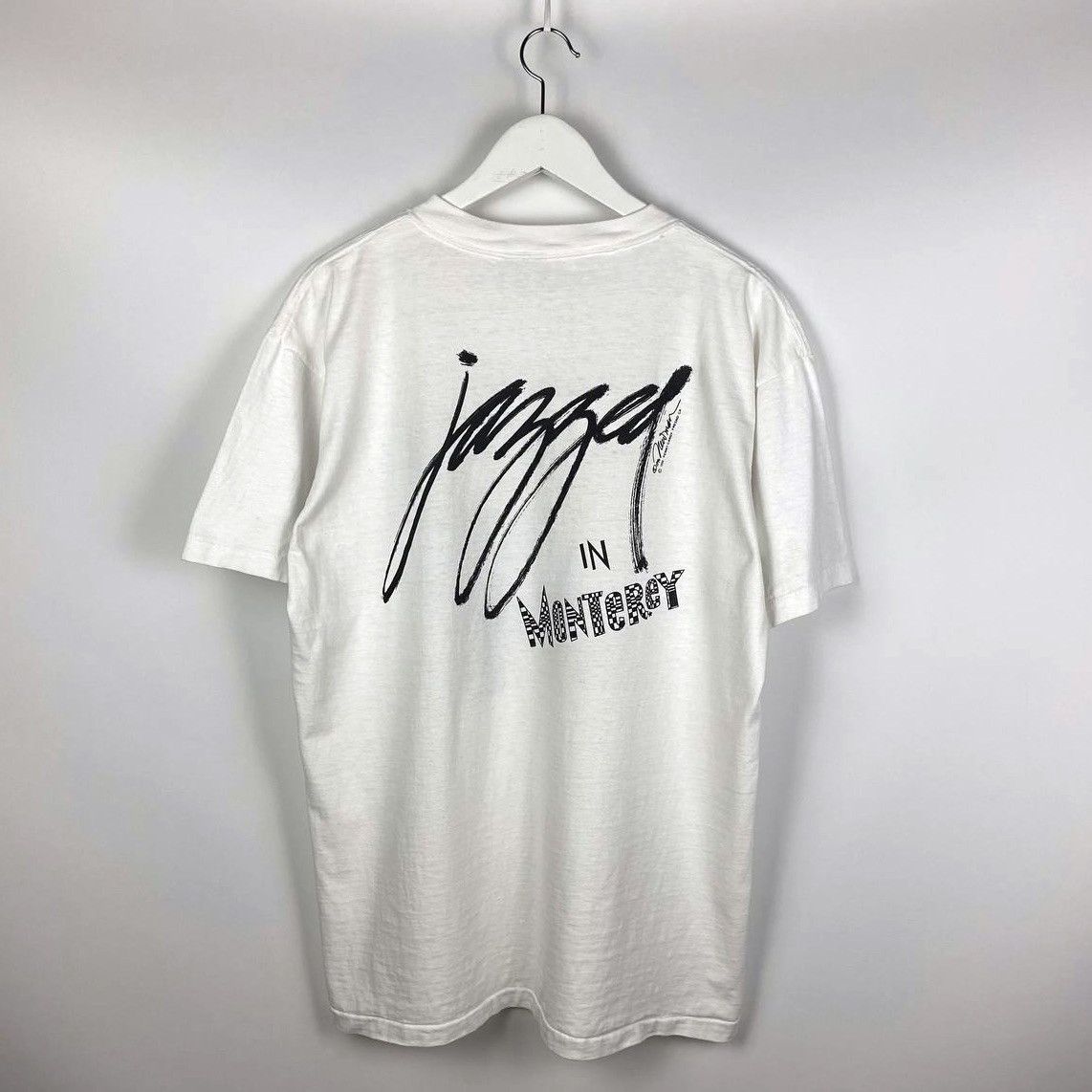 Japanese Brand Vintage Oneita Penny Candy fresno CA Jazzed in monterey tee Size US L / EU 52-54 / 3 - 3 Thumbnail