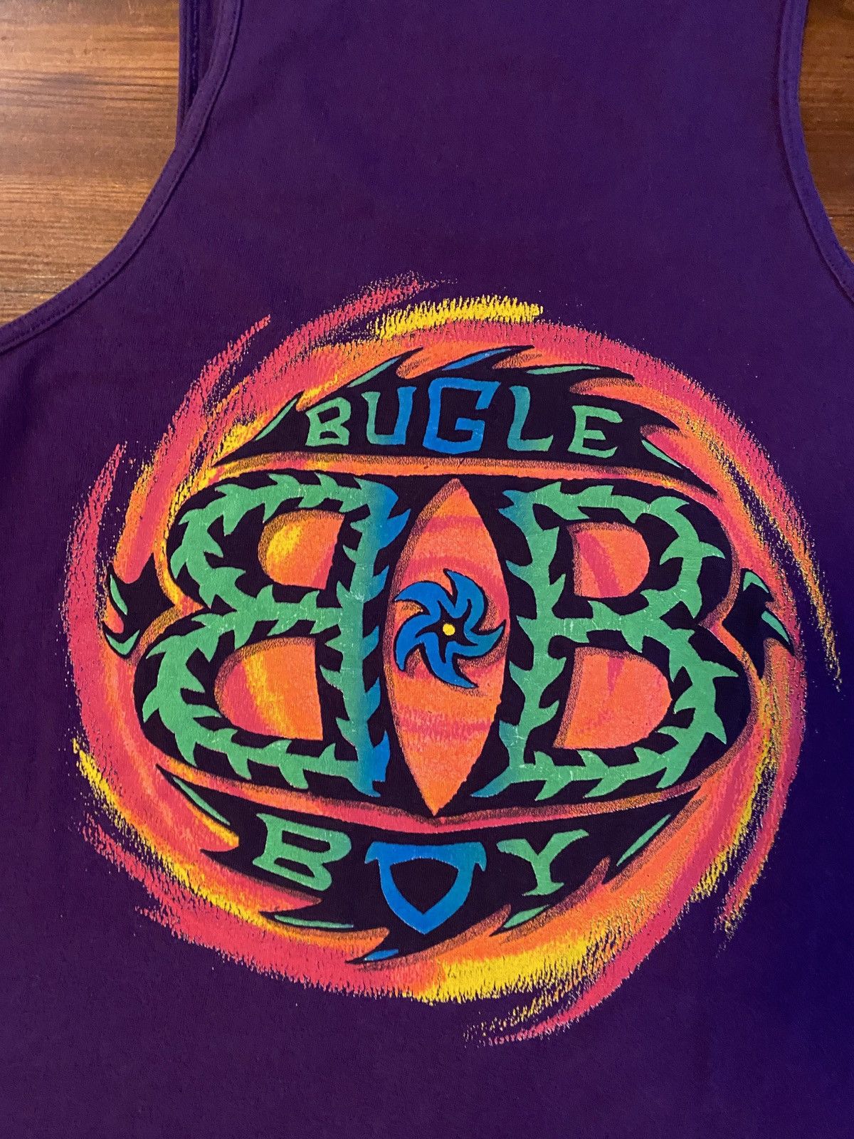 Bugle Boy Vintage 90’s Bugle Boy Short Single Stitch Tank Size US S / EU 44-46 / 1 - 2 Thumbnail