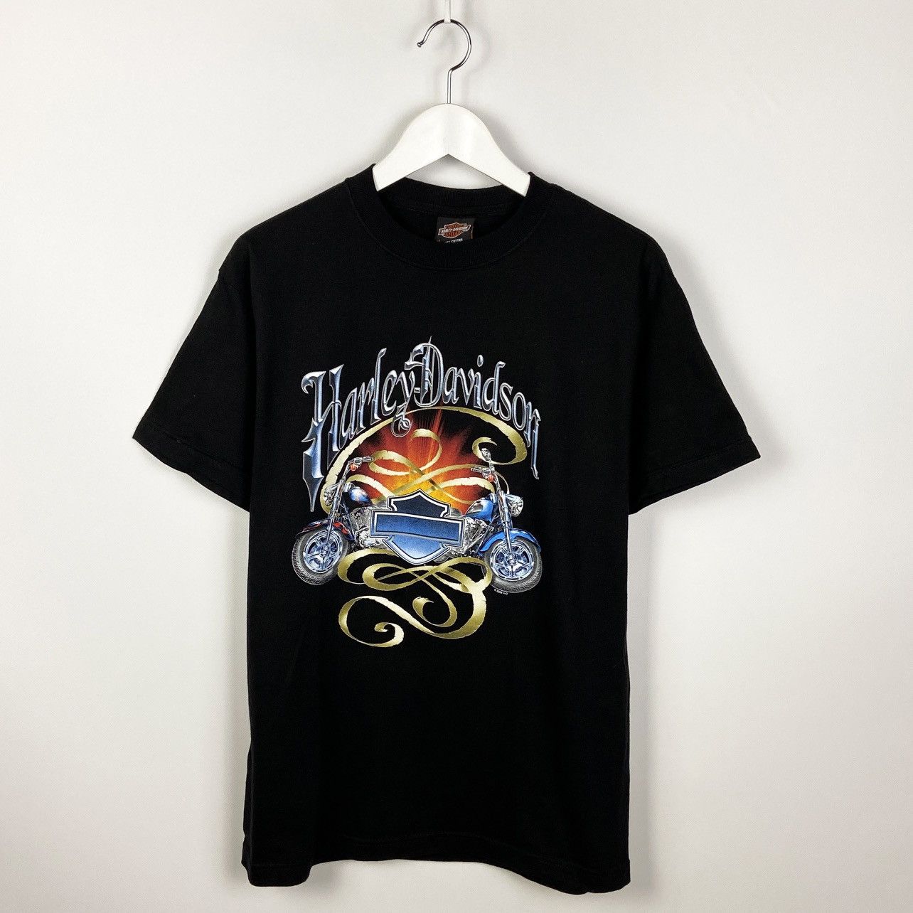 Harley Davidson Vintage 00s Harley-Davidson H-D Clearwater South Africa tee Size US M / EU 48-50 / 2 - 1 Thumbnail