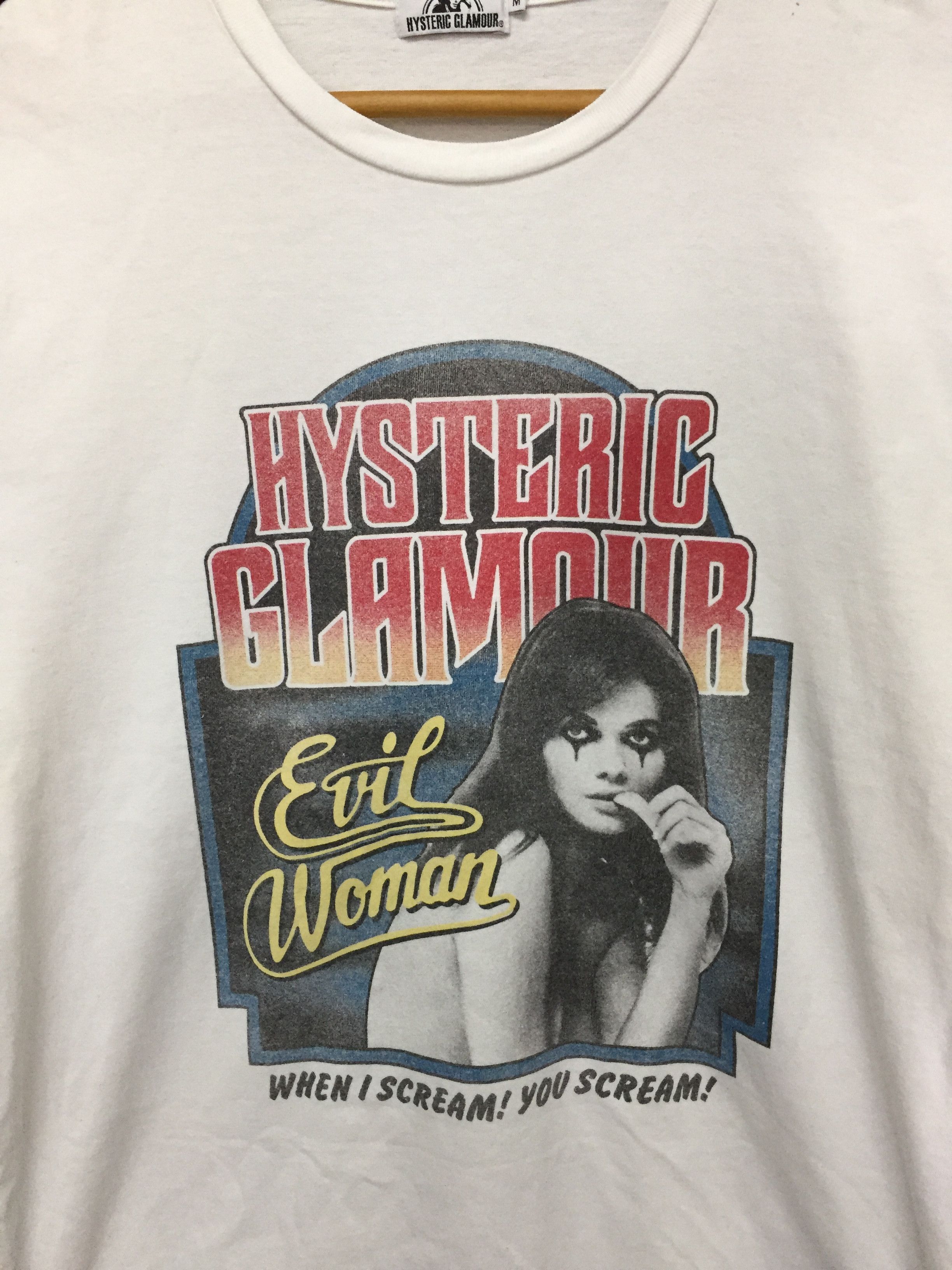 Hysteric Glamour vampire devil pin up girl tee Size US M / EU 48-50 / 2 - 3 Thumbnail