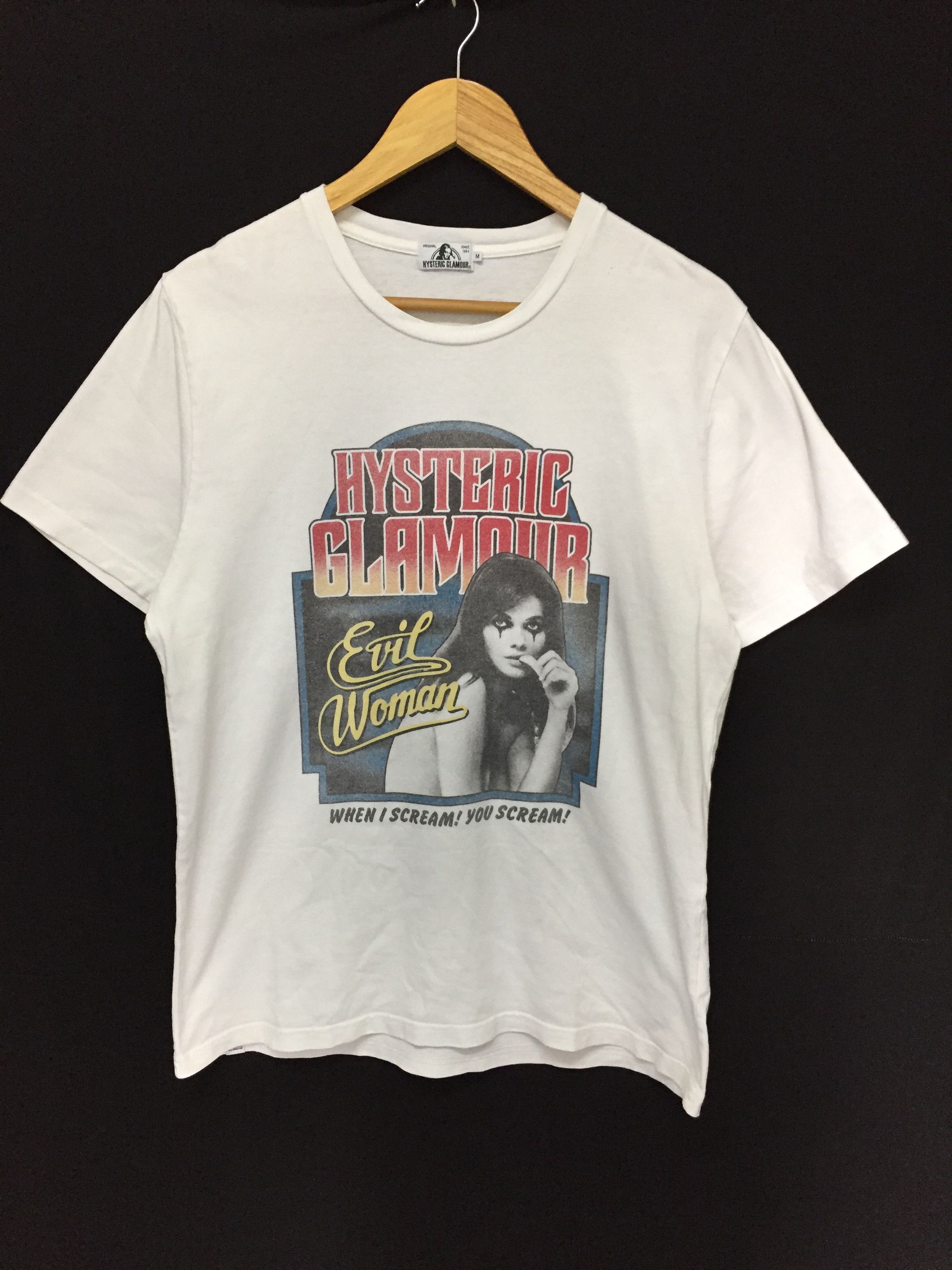 Hysteric Glamour vampire devil pin up girl tee Size US M / EU 48-50 / 2 - 2 Thumbnail