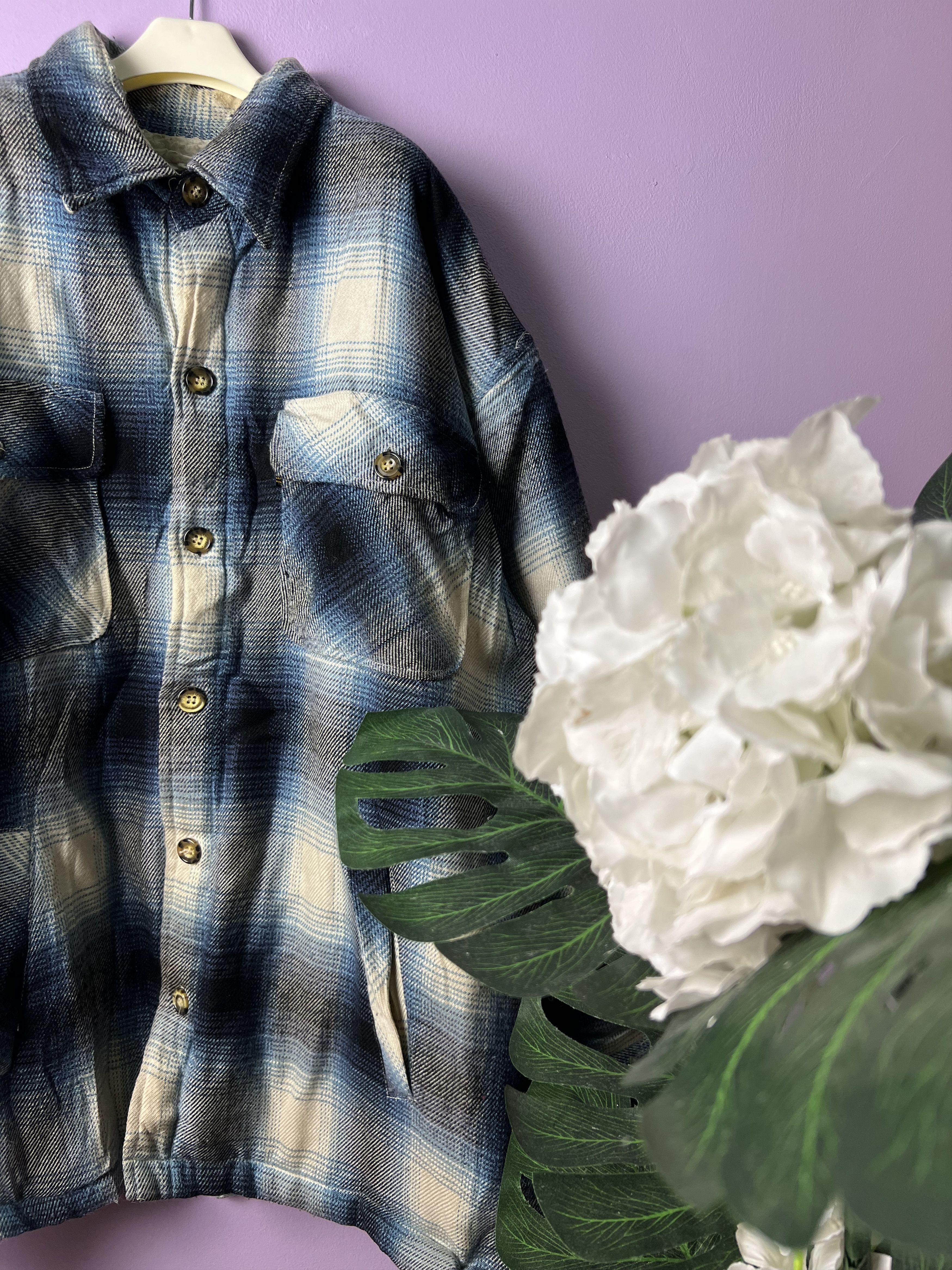Japanese Brand 🔥Bayleaf Flannel Sherpa Jackets Size US L / EU 52-54 / 3 - 4 Thumbnail
