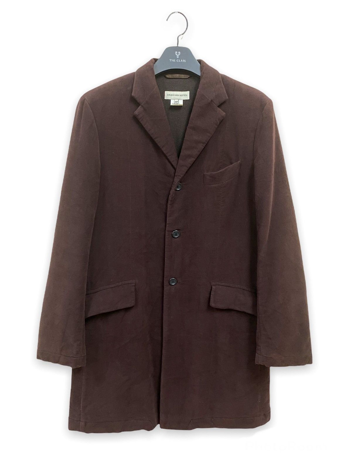 Dries Van Noten Dries Van Noten Velvet Longcoat Jacket Size US M / EU 48-50 / 2 - 1 Thumbnail